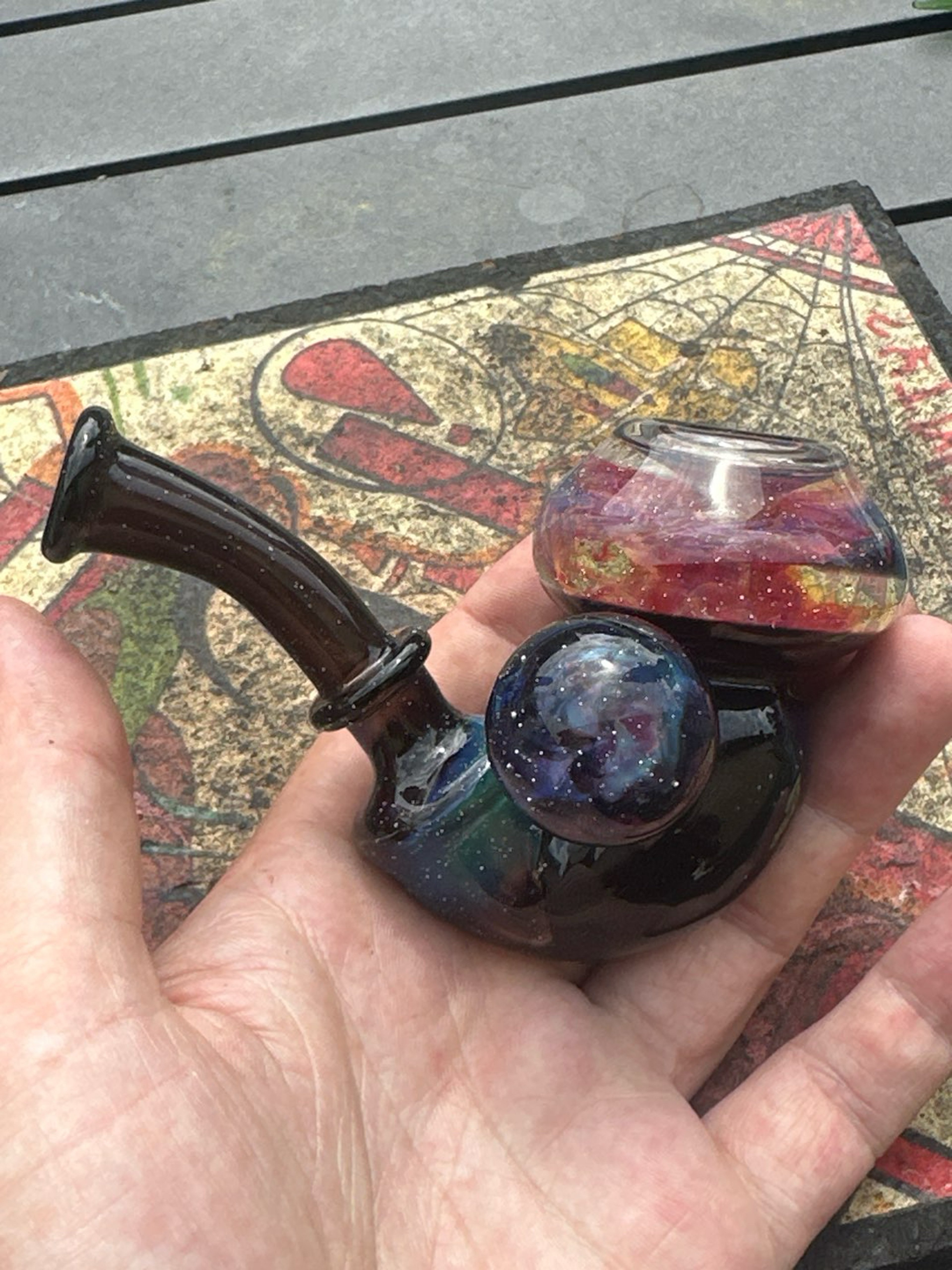 Preview pic of Sean Clayton space / nebula themed sherlock