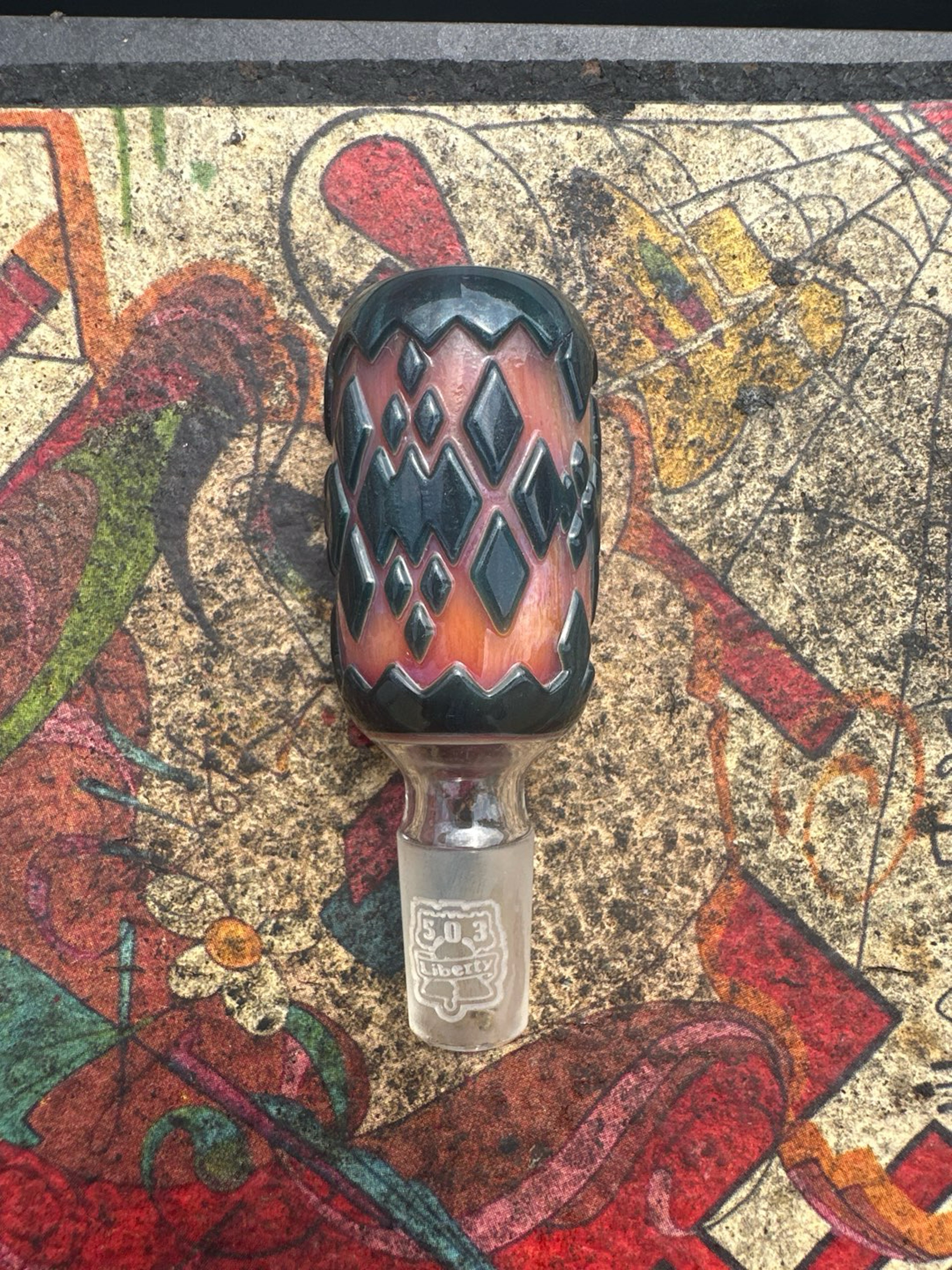 Preview pic of Liberty 503 18mm carved bowl