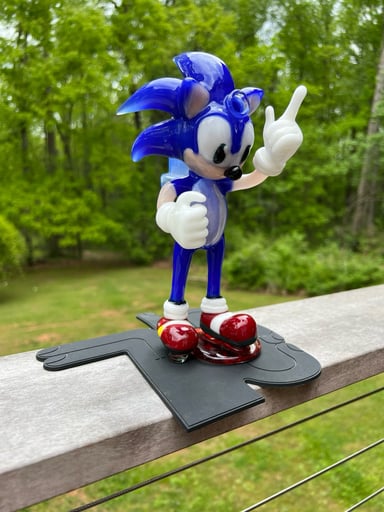 Preview pic of Saiyan Glass Sonic #1