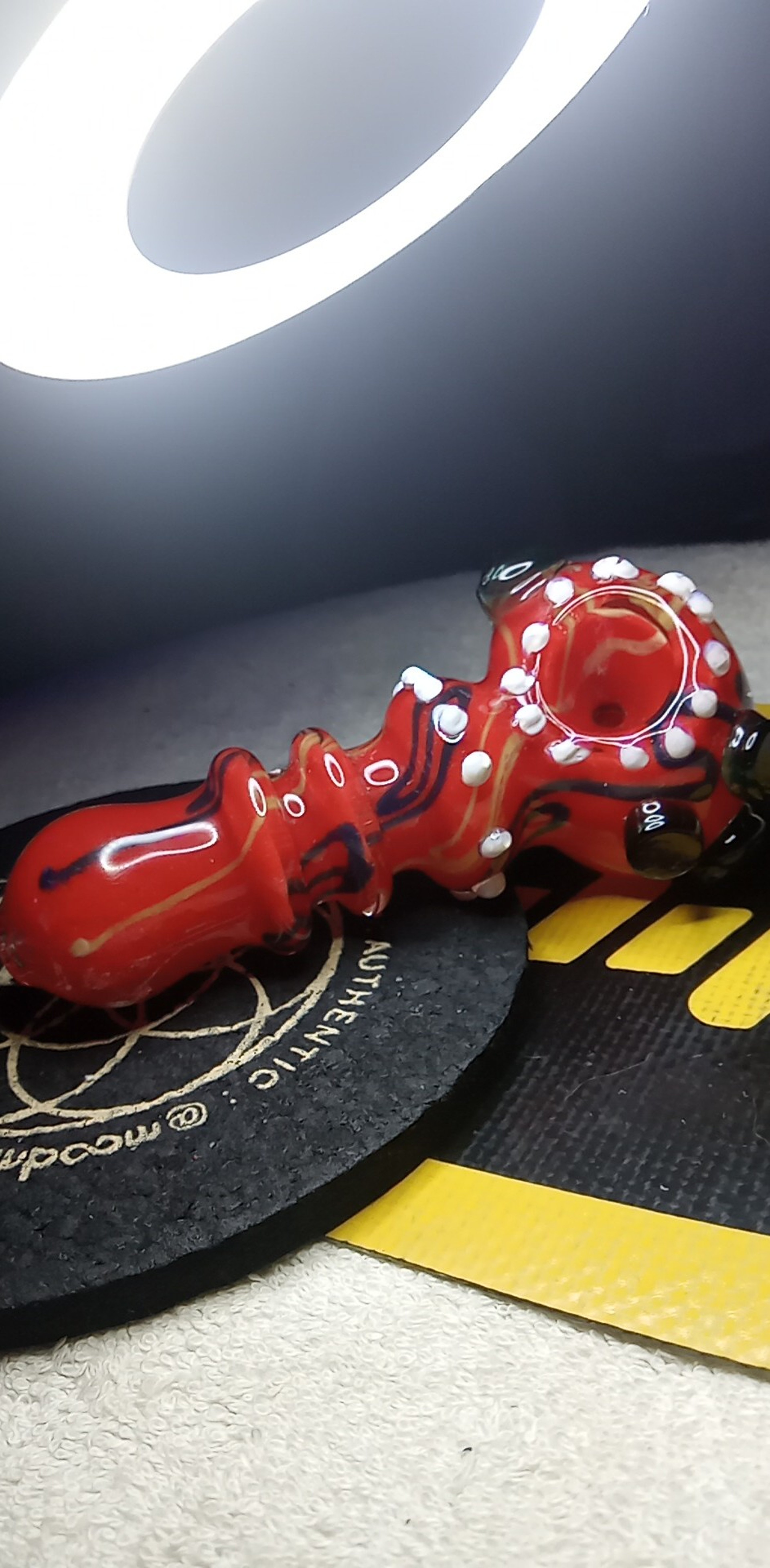 Preview pic of COLLECTIBLE,FUNCTIONAL,HEADY,BRAND-NEW,GLASS DRY SPOON/PIPE