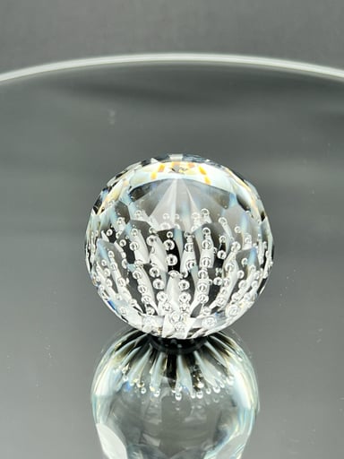 Preview pic of Mr Facet Floral Air Trap Faceted Marble