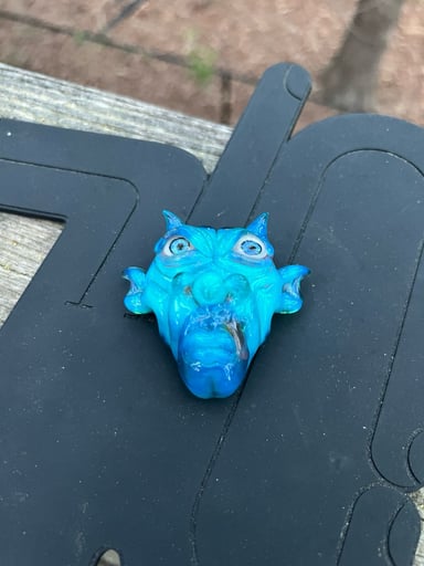 Preview pic of Kaleb Folck Glass Goblin Pendant
