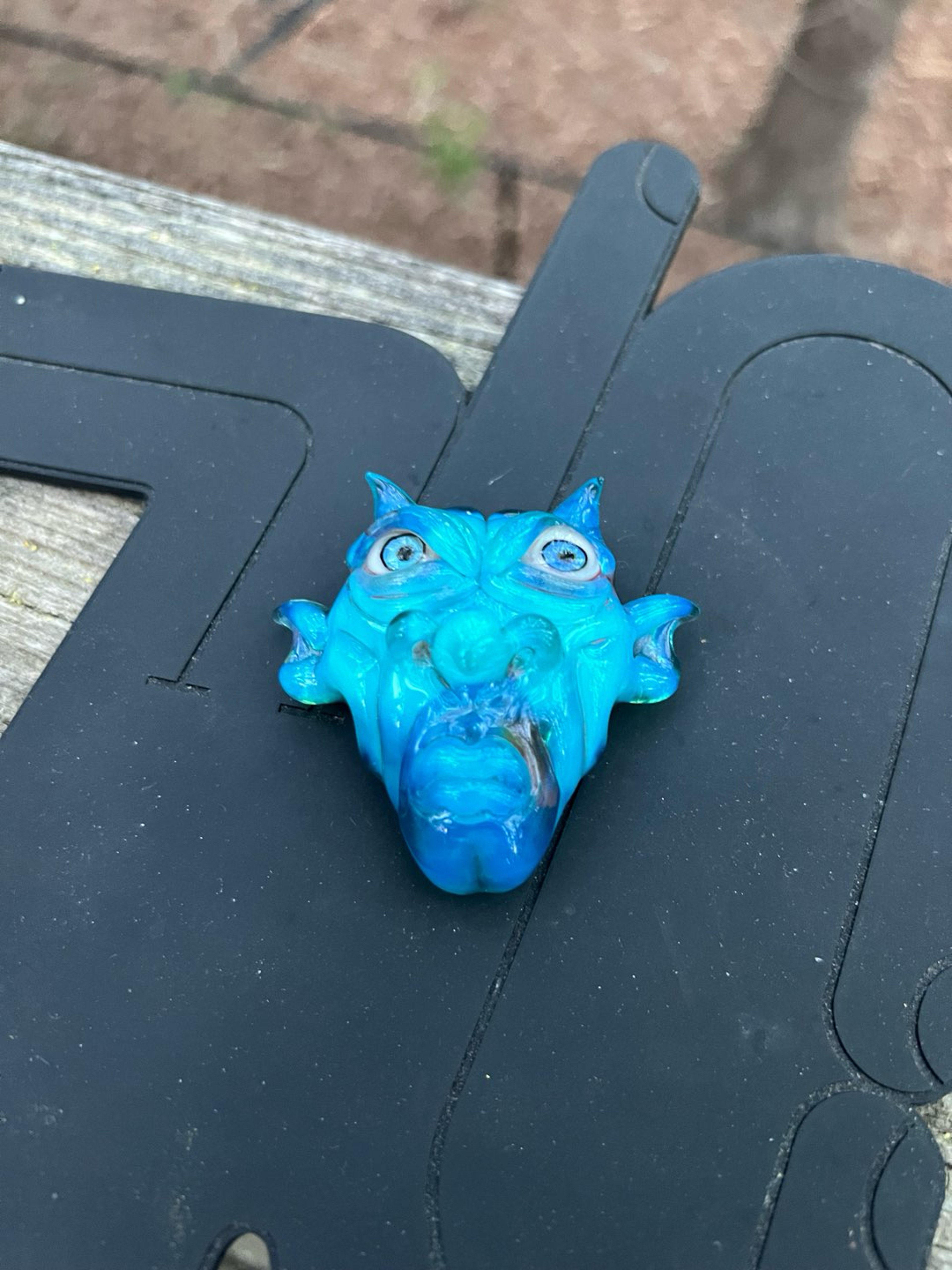Preview pic of Kaleb Folck Glass Goblin Pendant
