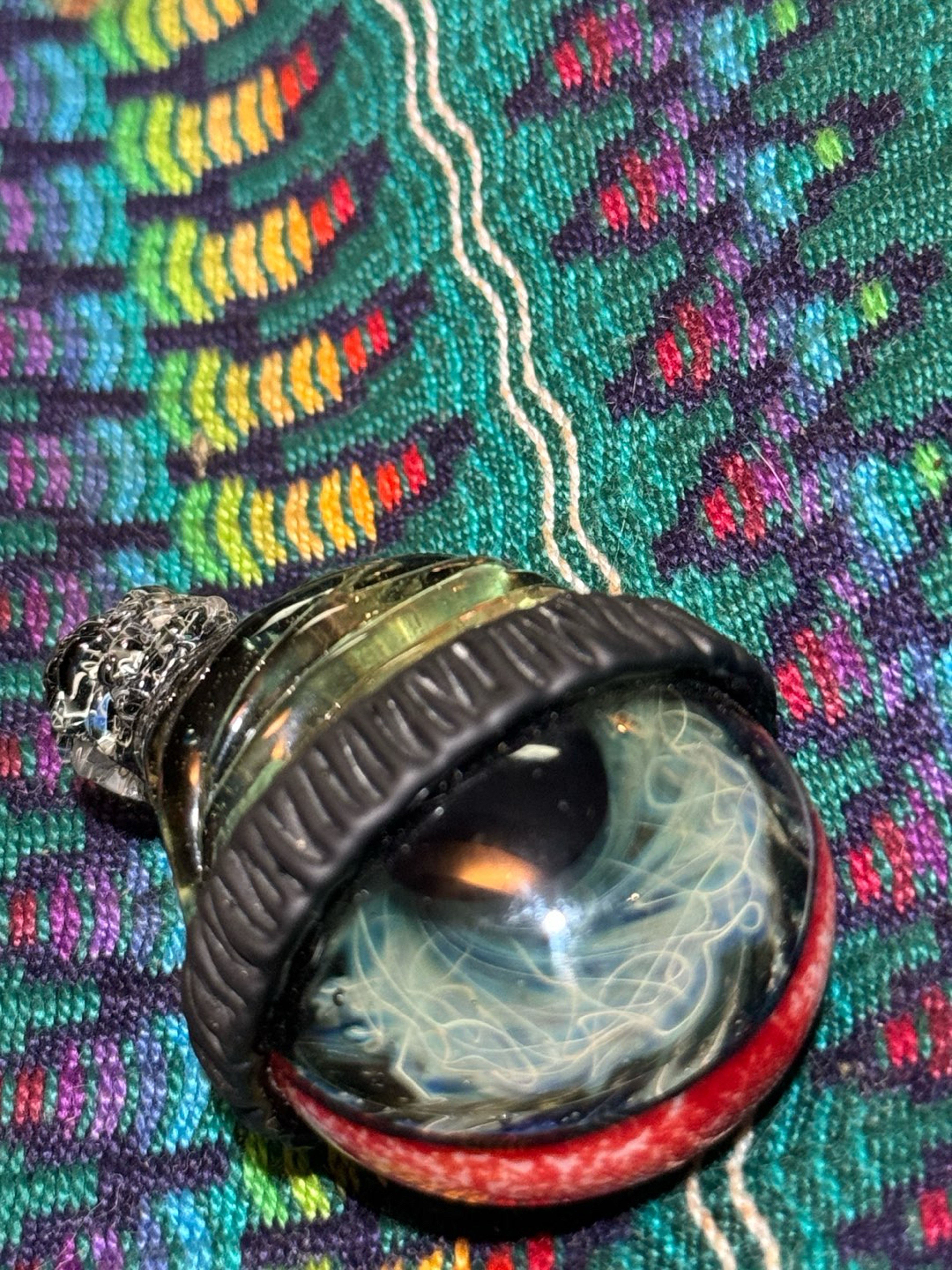 Preview pic of Junkie Glass Beanie Pendant