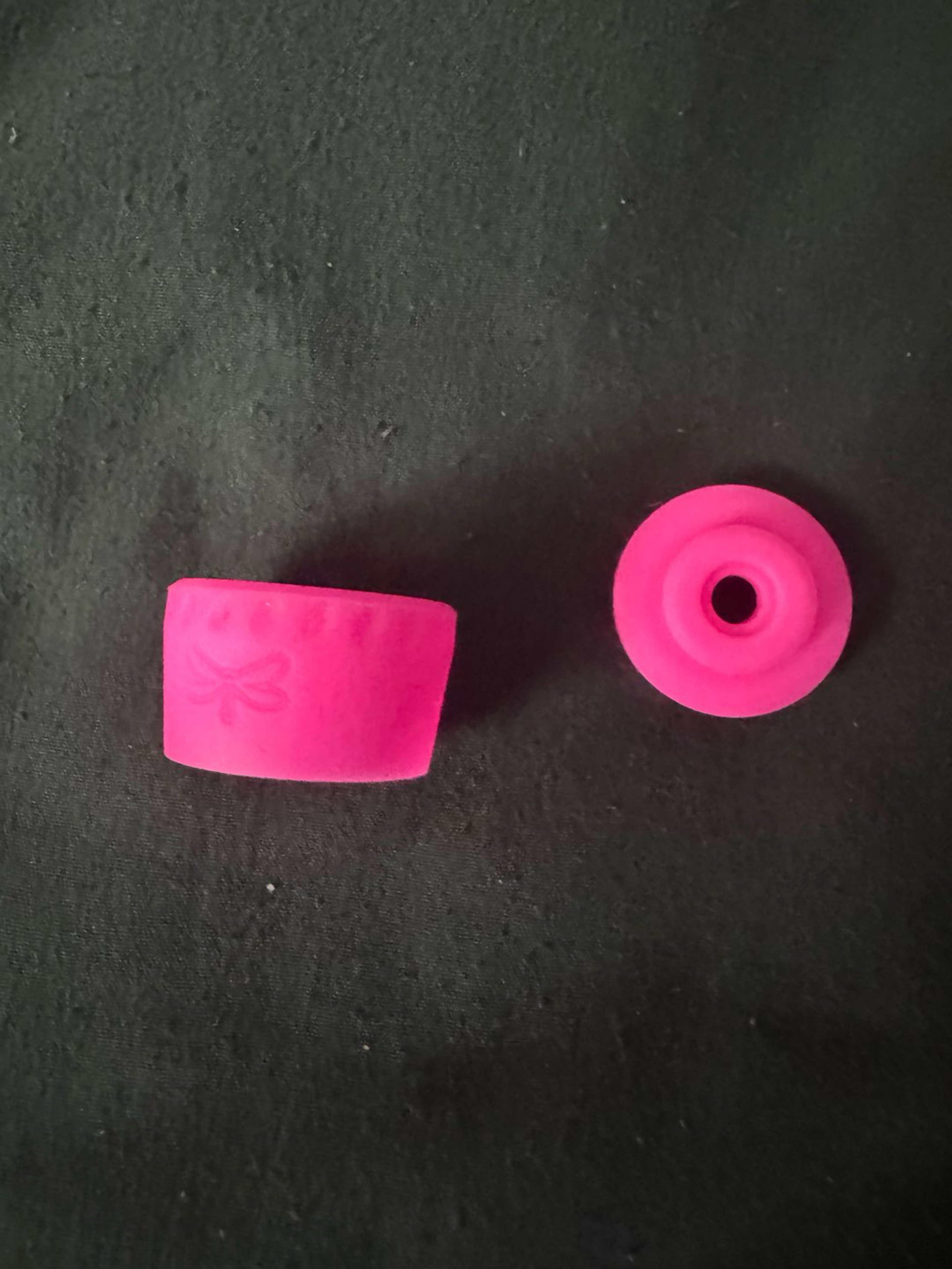 Preview pic of TuffTethers Hot Pink Flux Cap+Silicone Sleeve! Trusted Seller!