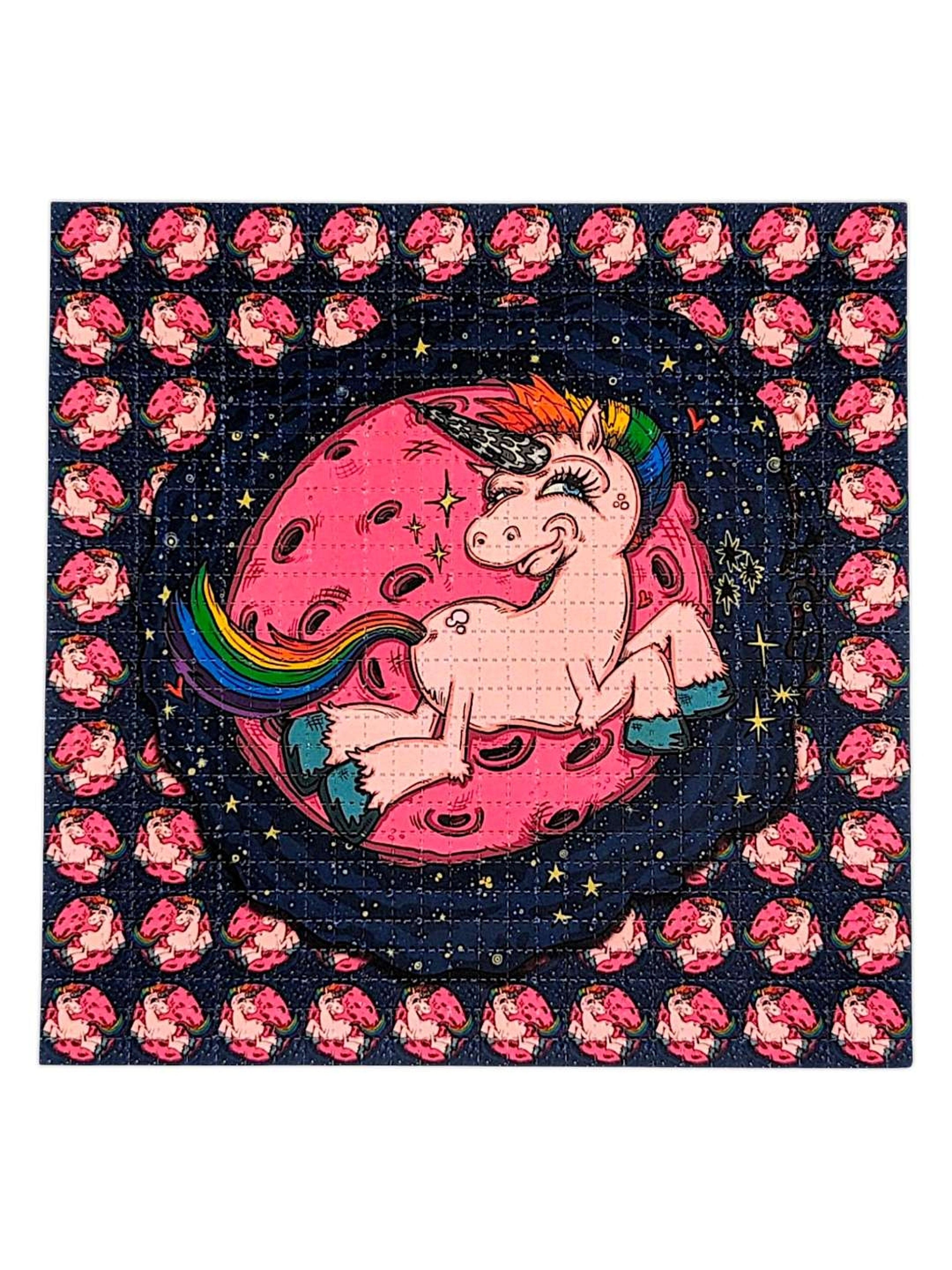 Preview pic of Vincent Gordon “Moonicorn” Blotter Print