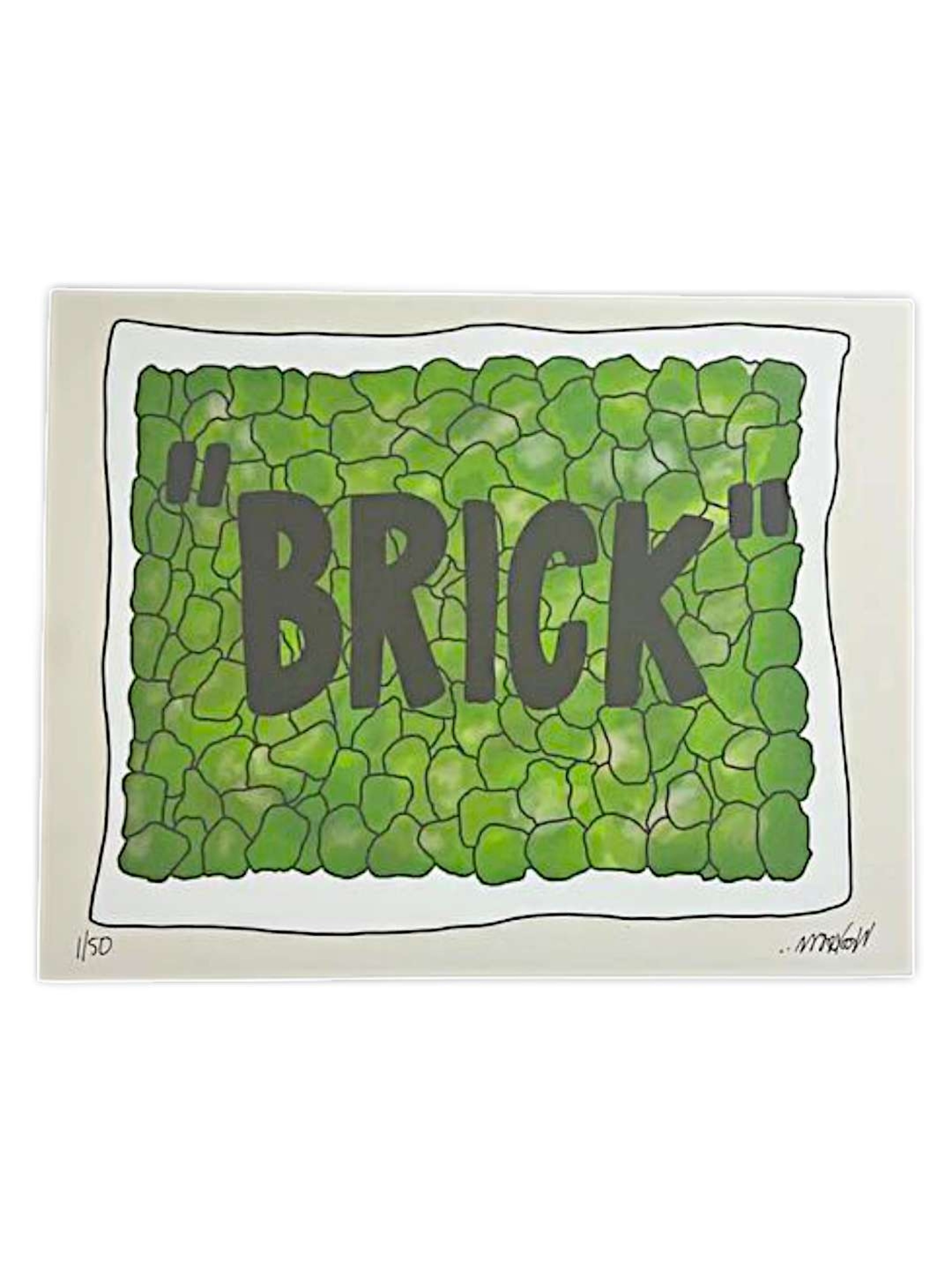 Preview pic of Wookerson "BRICK" Print