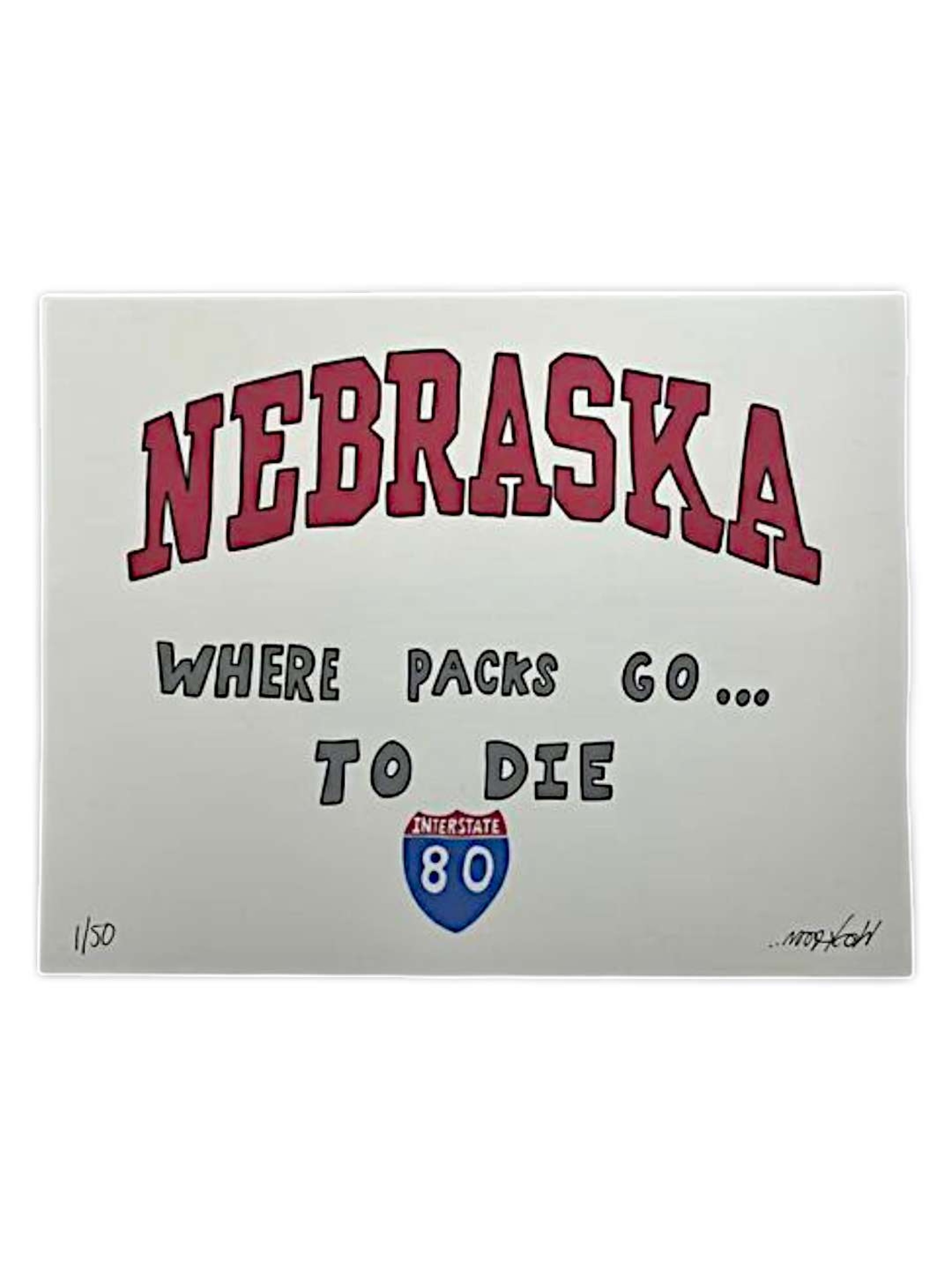 Preview pic of Wookerson "Nebraska" Print