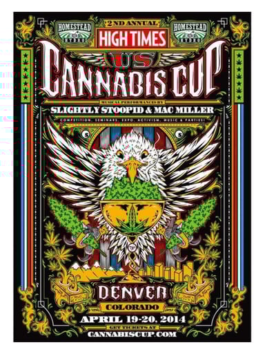 Preview pic of Official High Times 1st Recreational Cann**** Cup Denver Print