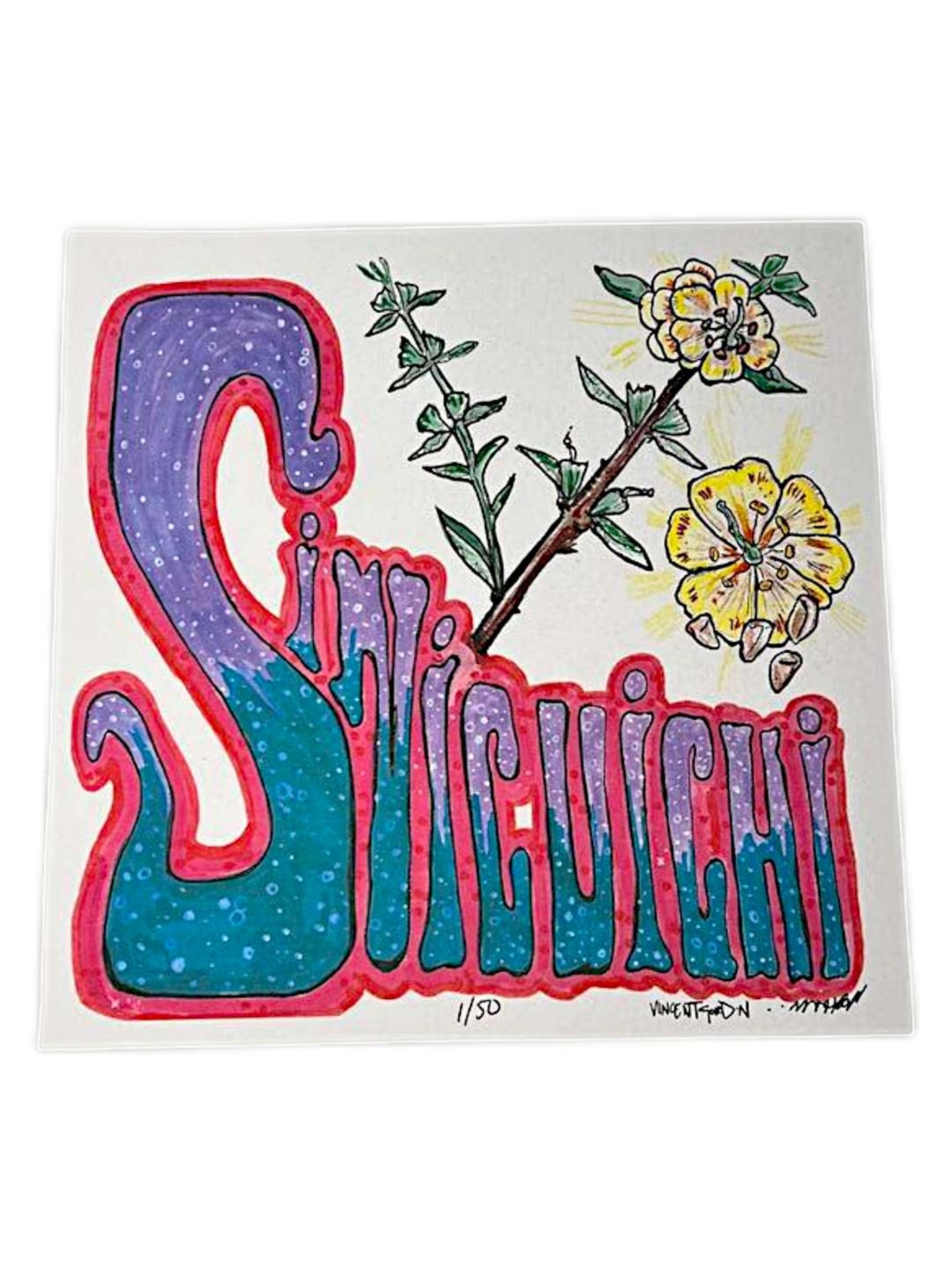 Preview pic of Wookerson x Vincent Gordon "Sinicuichi" Print