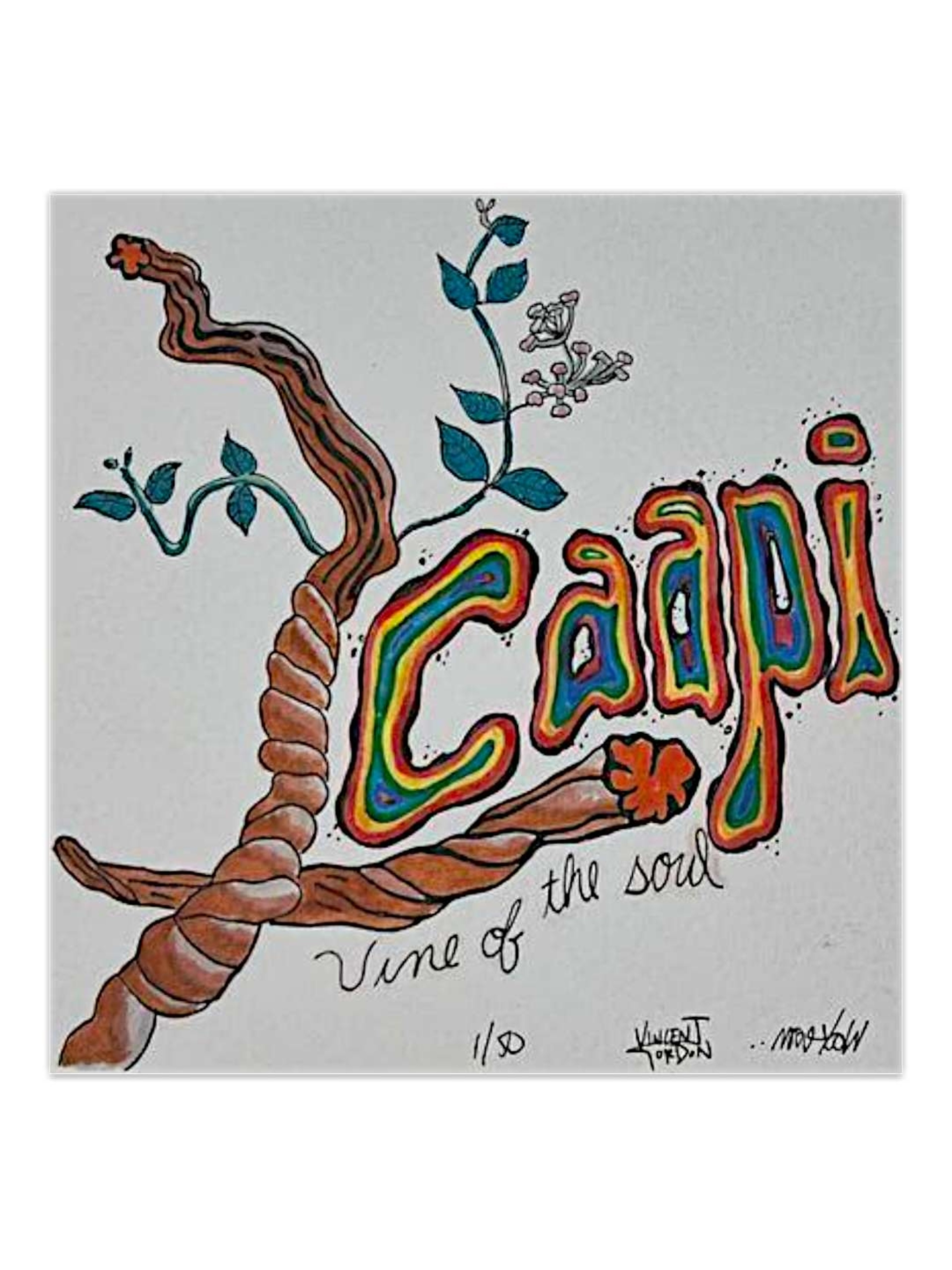 Preview pic of Wookerson x Vincent Gordon "Caapi" Print