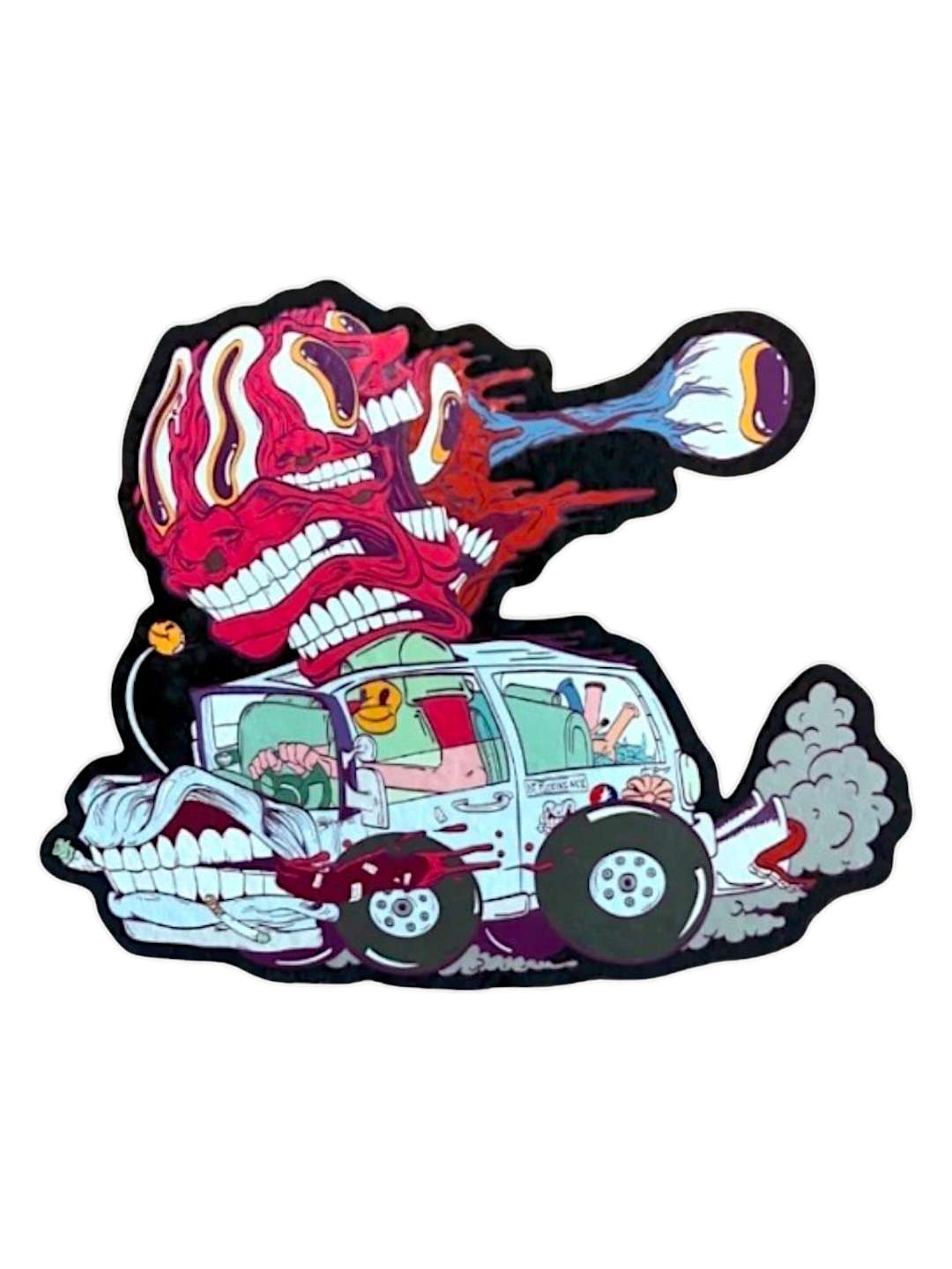 Preview pic of Aaron Brooks "Truckin (Red)" Moodmat