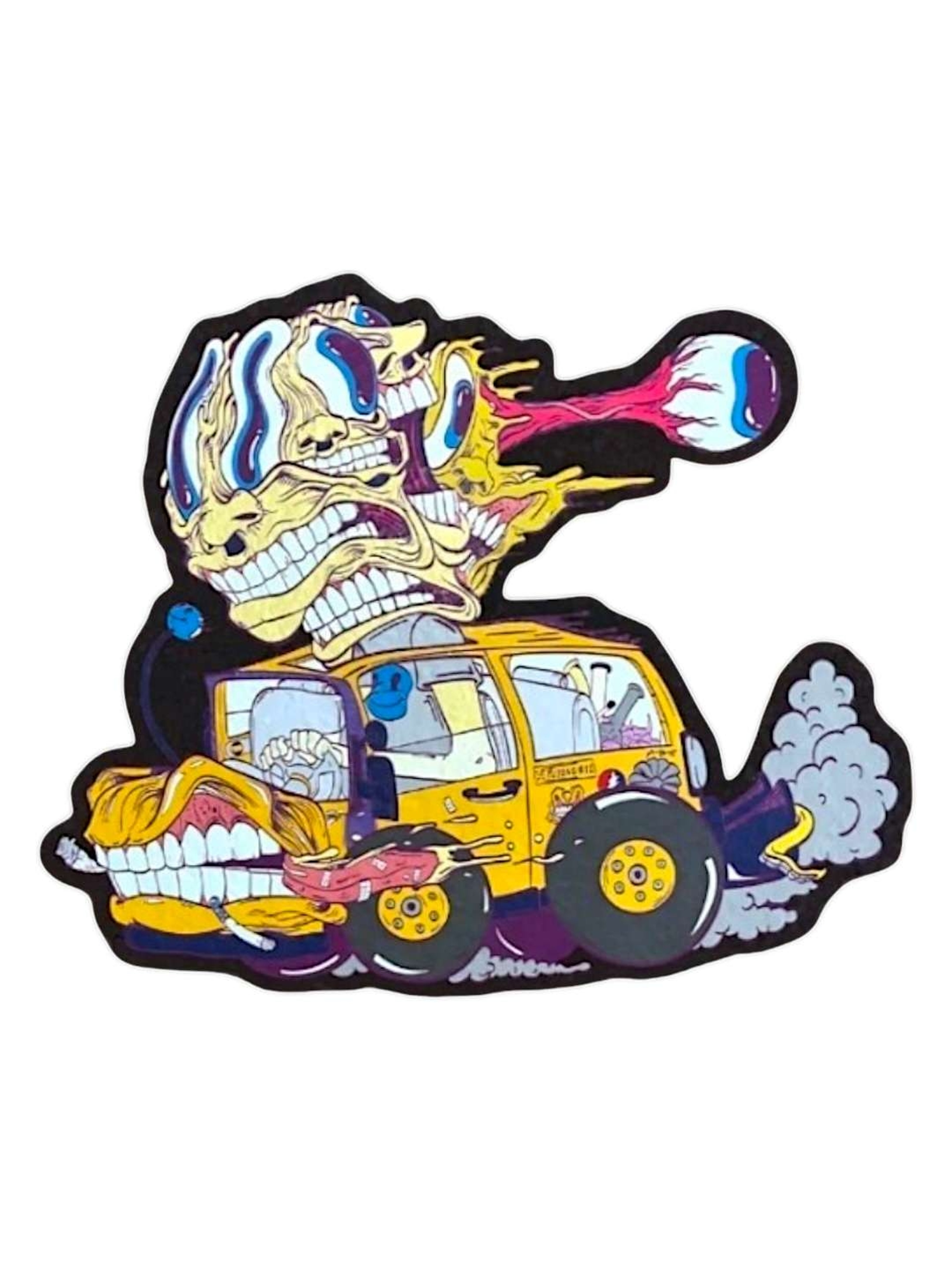 Preview pic of Aaron Brooks "Truckin (Yellow)" Moodmat