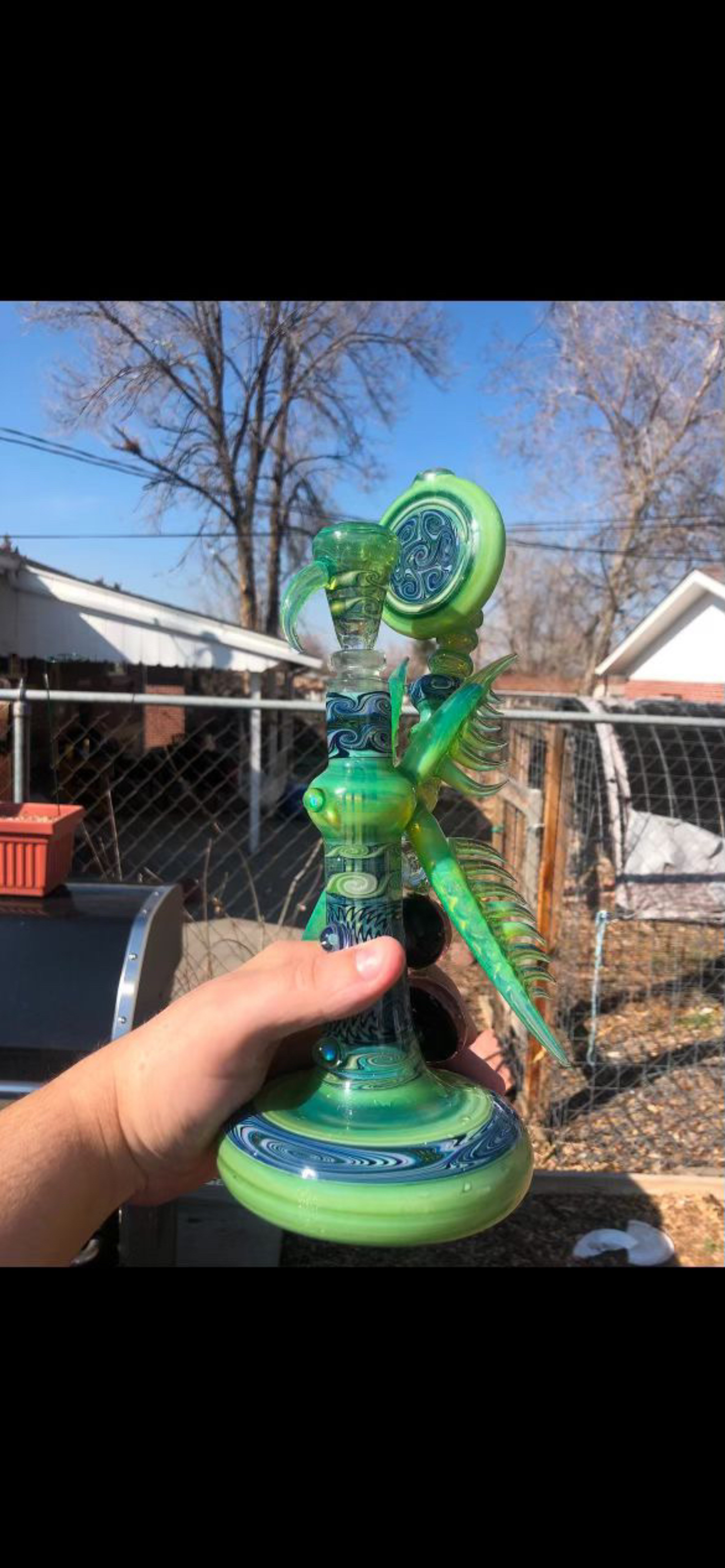 Preview pic of Cowboy glass bub