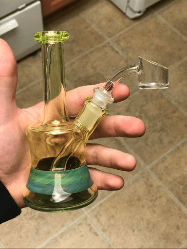 Preview pic of Gameboy.Glass Illuminati/dragons eye Mini Tube