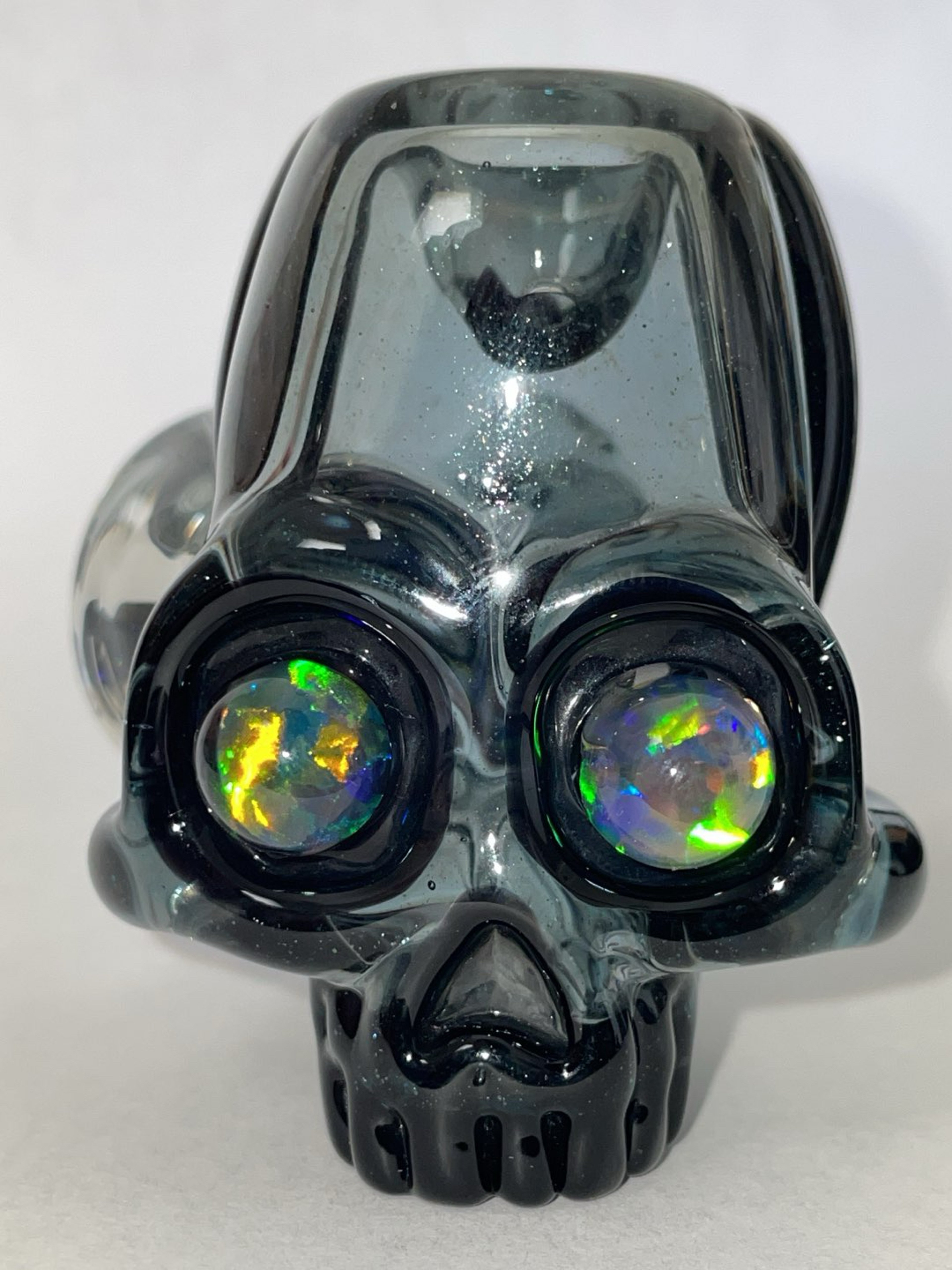 Preview pic of AKM glass skull lock pipe