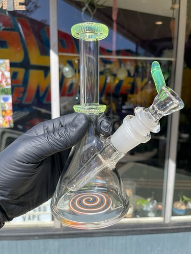 Preview pic of 7” textured mini tube with line work