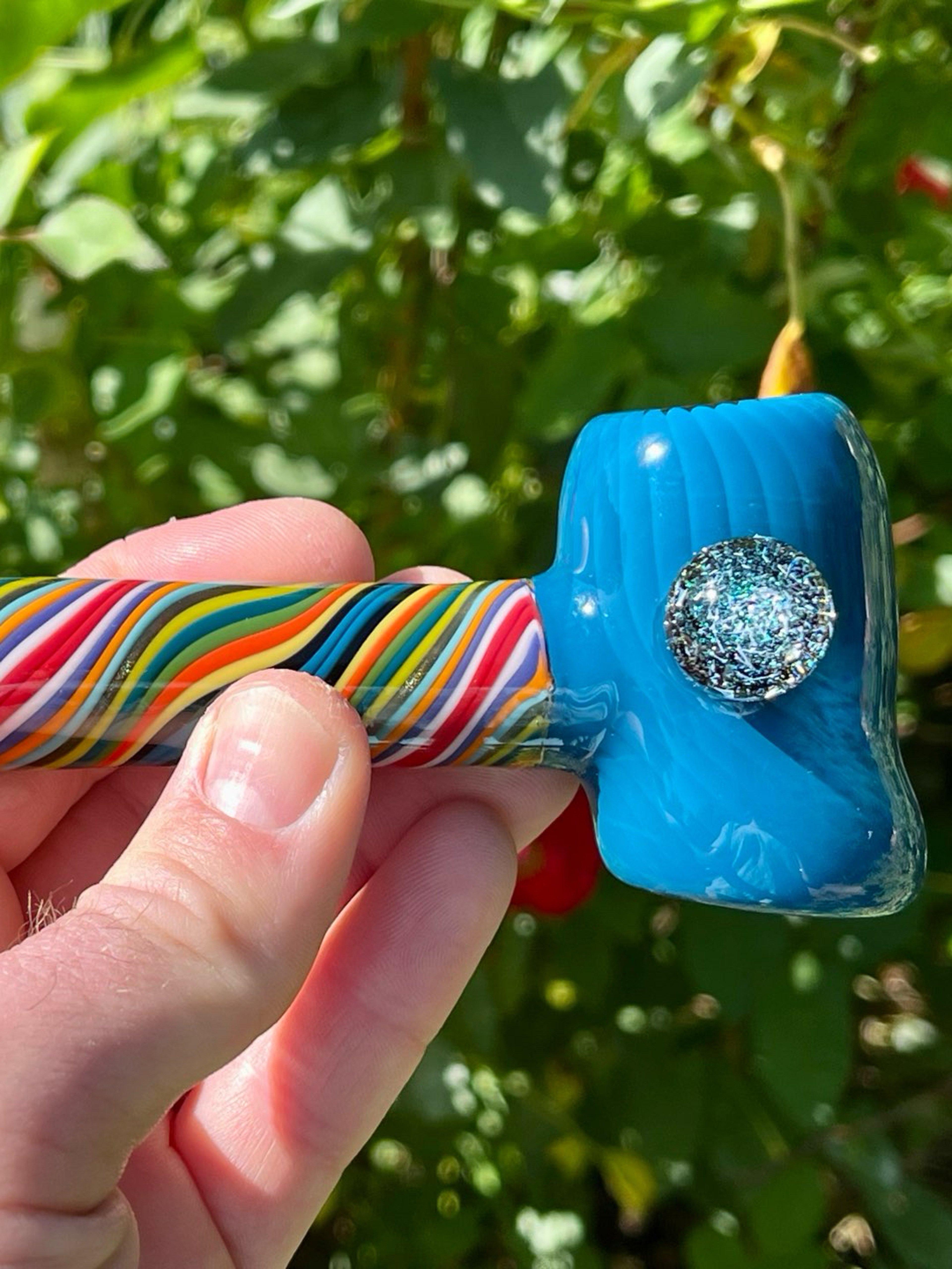 Preview pic of Line worked Hammer Pipe.