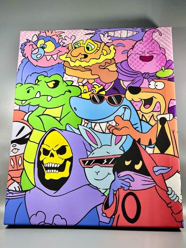 Preview pic of Trevy Metal “Chilled Out” Canvas Original