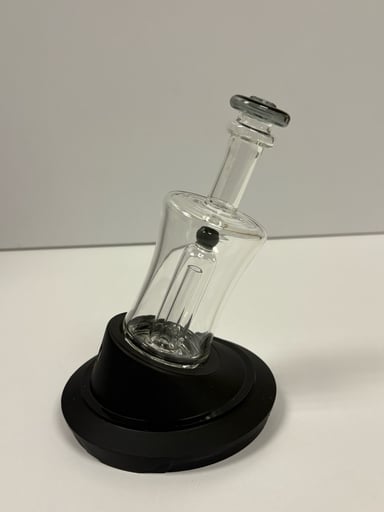 Preview pic of Smoke grey color accent top for Puffco Peak or Peak Pro by TOKR glass