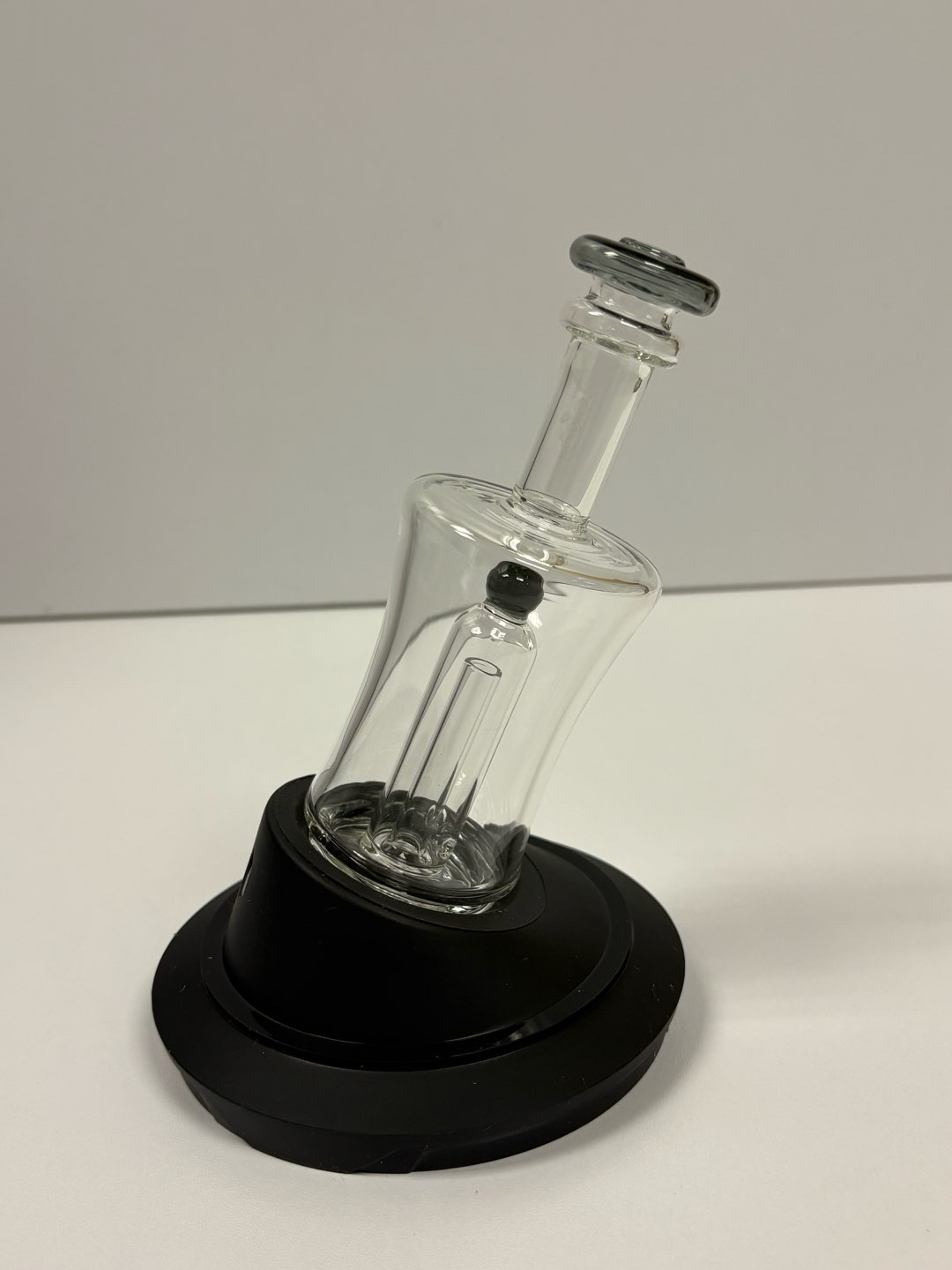 Preview pic of Smoke grey color accent top for Puffco Peak or Peak Pro by TOKR glass
