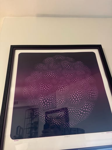Preview pic of Mars 1 infinite tapestry custom framed