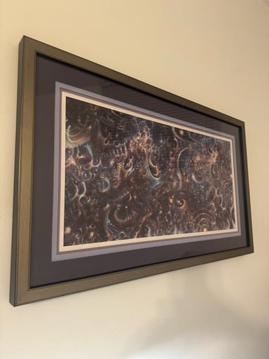 Preview pic of Colin prahl starlight zone print out of 10 custom framed