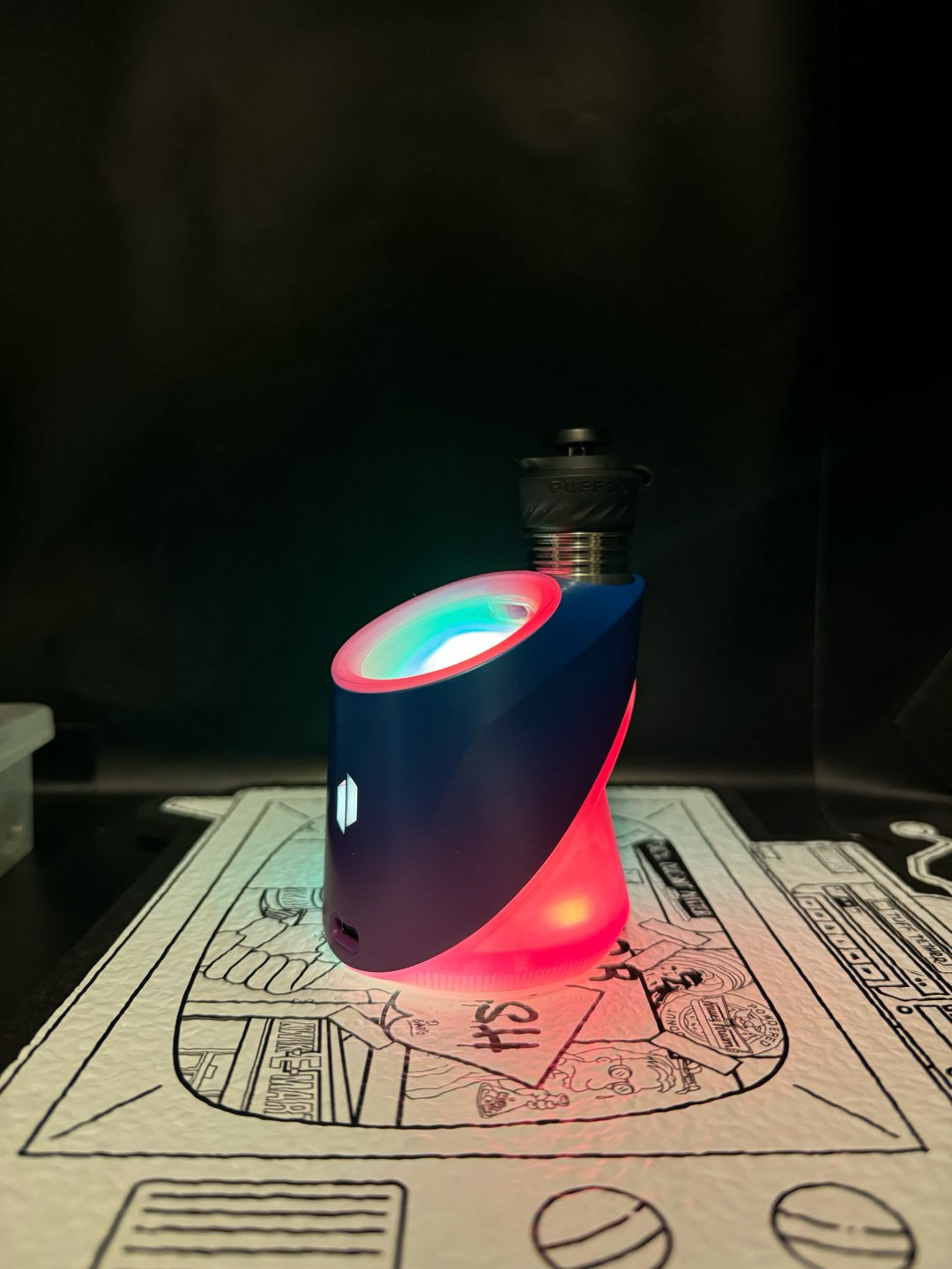 Preview pic of puffco peak pro indiglow base with 3dxl