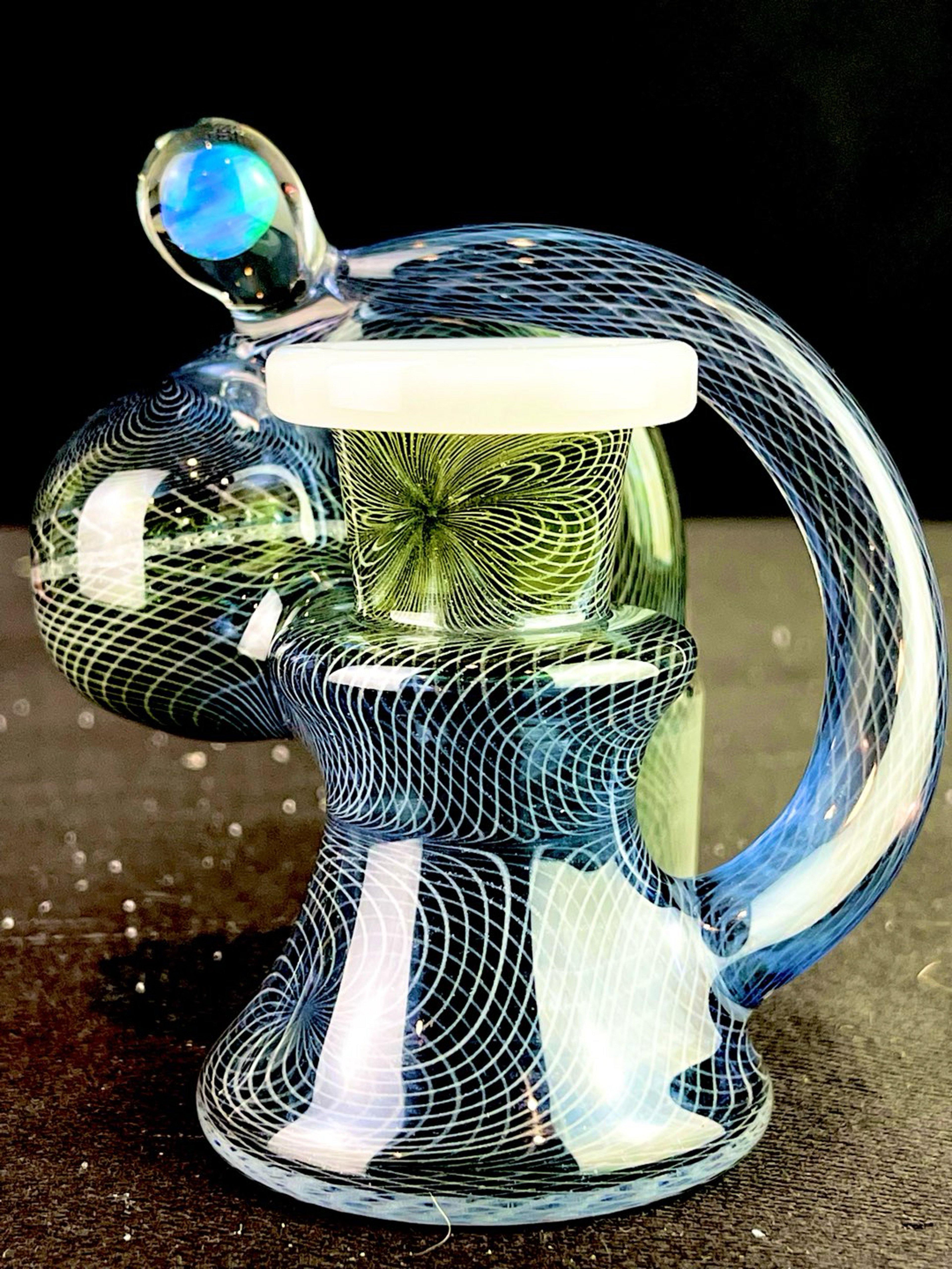 Preview pic of Fully Worked Stephen C. Dry Catcher with Opals
