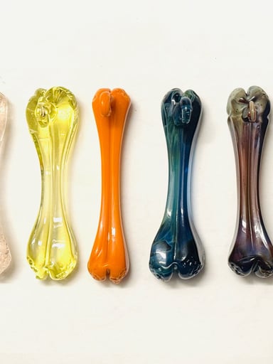 Preview pic of Choice of color bone pendy!