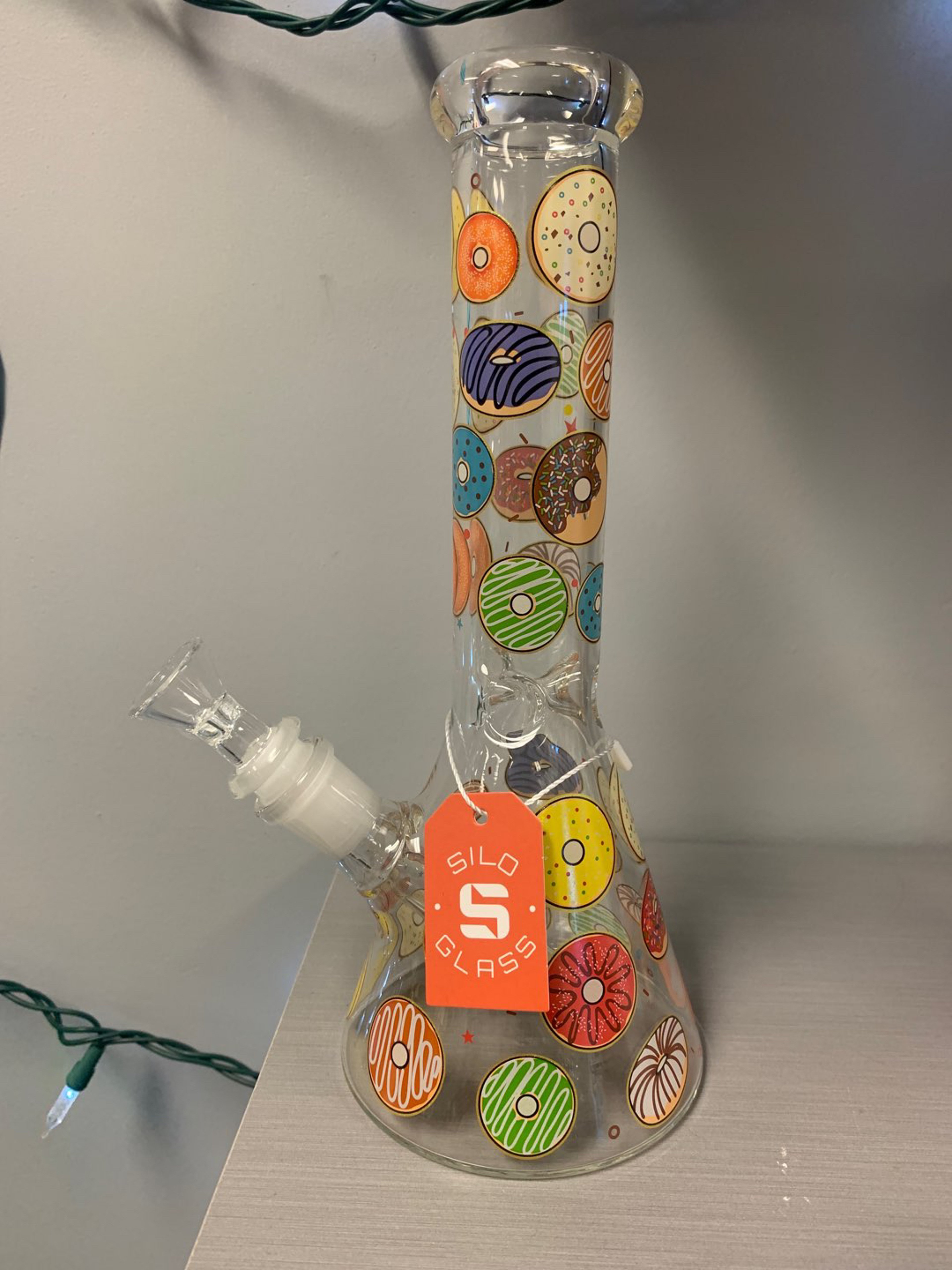 Preview pic of Silo Glass - Donut Waterpipe 10’’