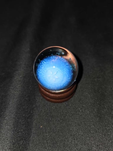 Preview pic of Chakaglass Blizzard Tech Marble