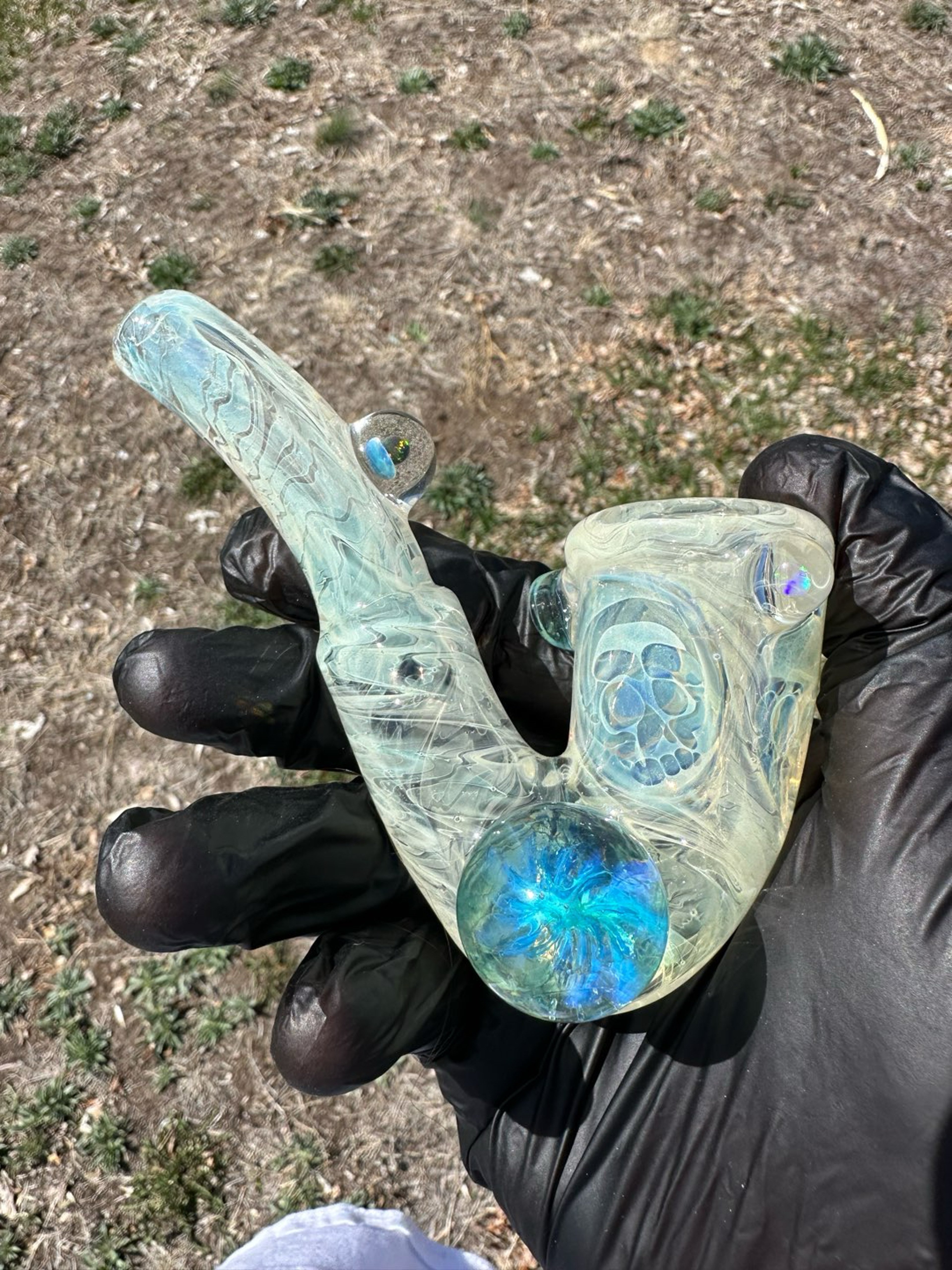 Preview pic of Sweeney Fumed Black Opal Sherlock