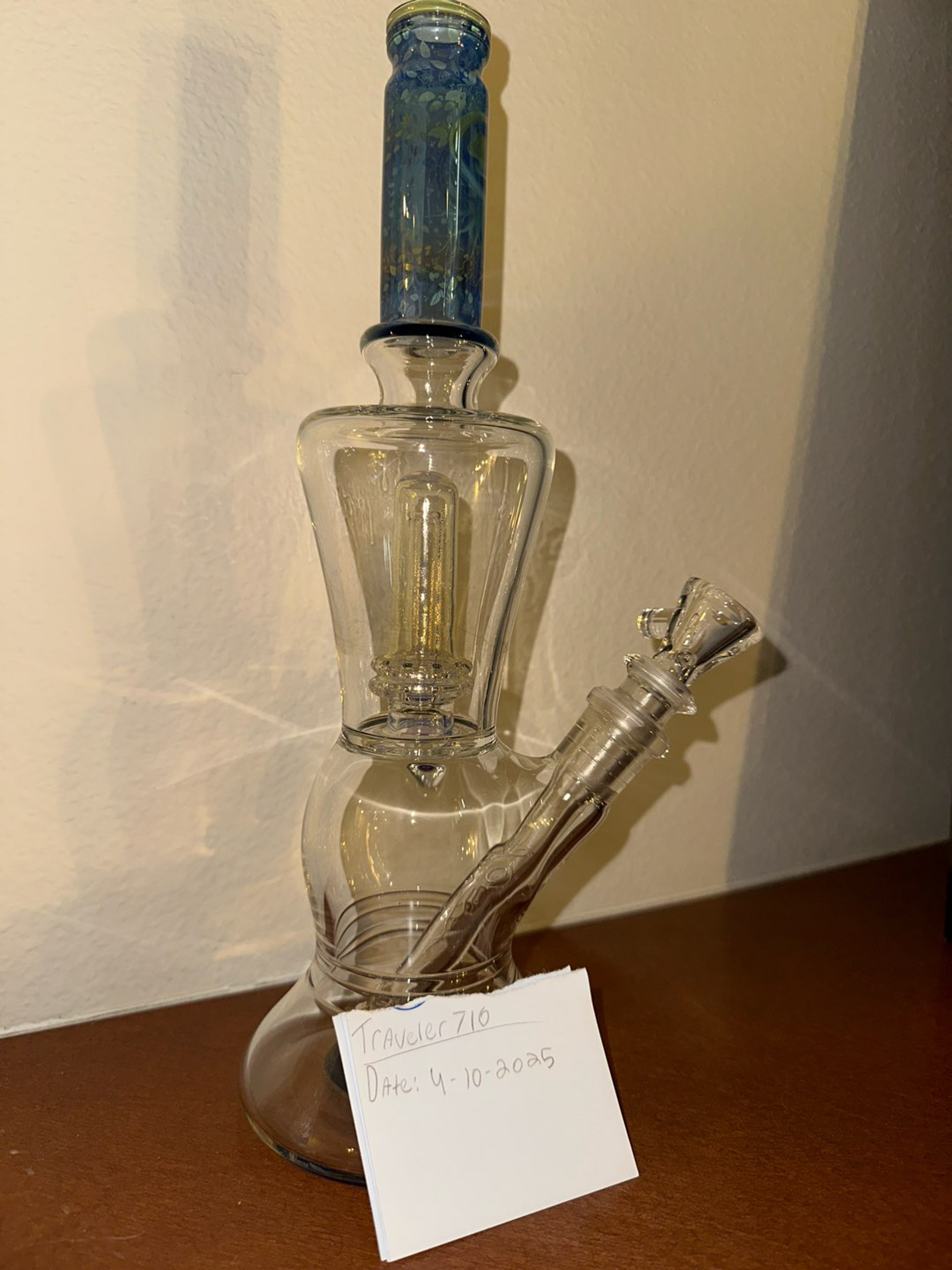 Preview pic of 4.0 Glass Double Perc Water Pipe