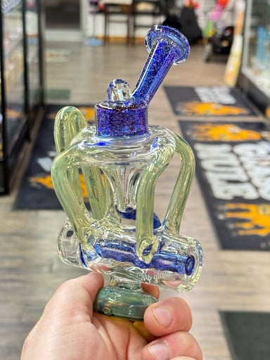 Preview pic of VIP Glass - 6-Hole Inline Dichroic Quad