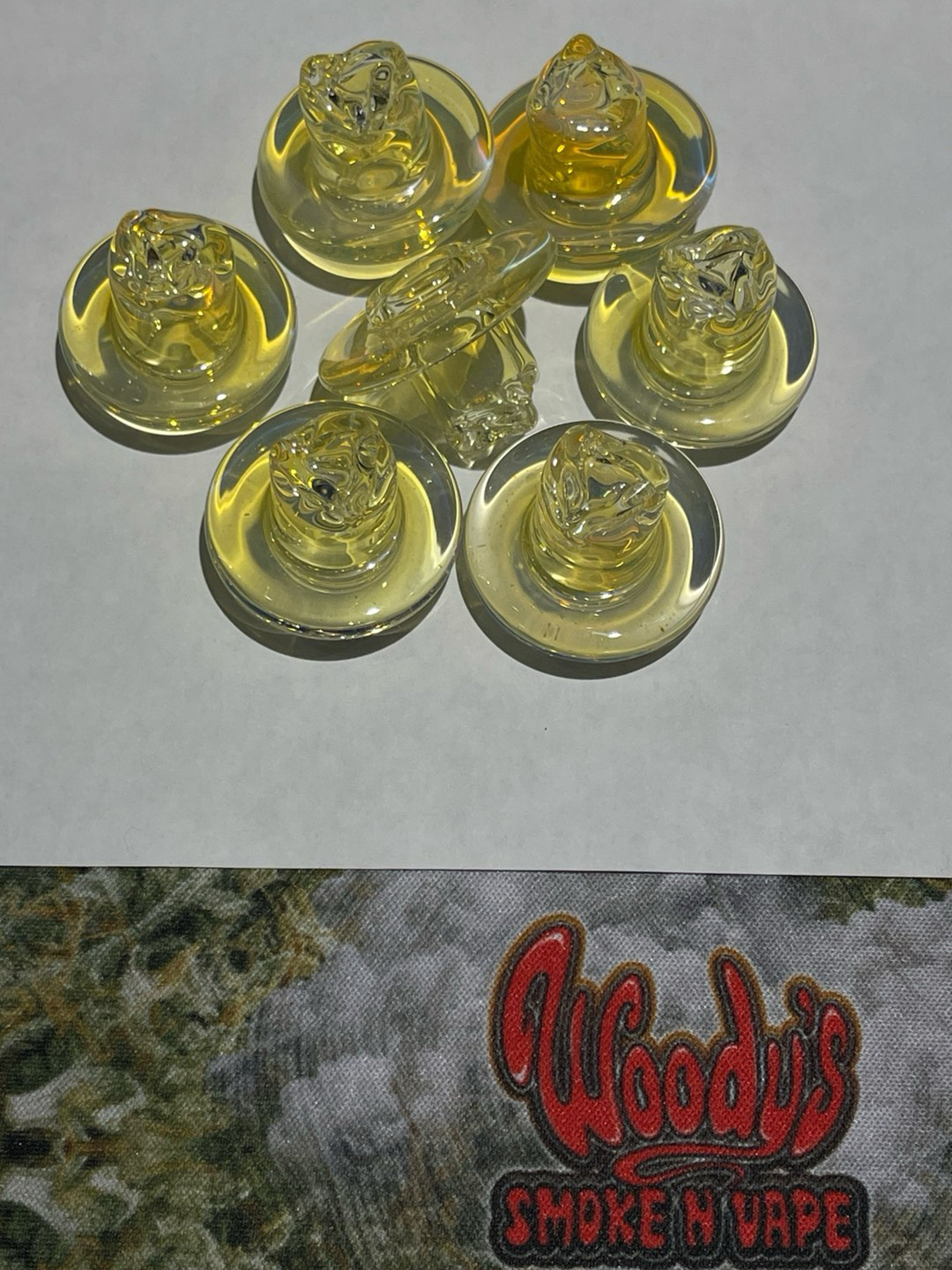 Preview pic of Fumed Spinner Caps
