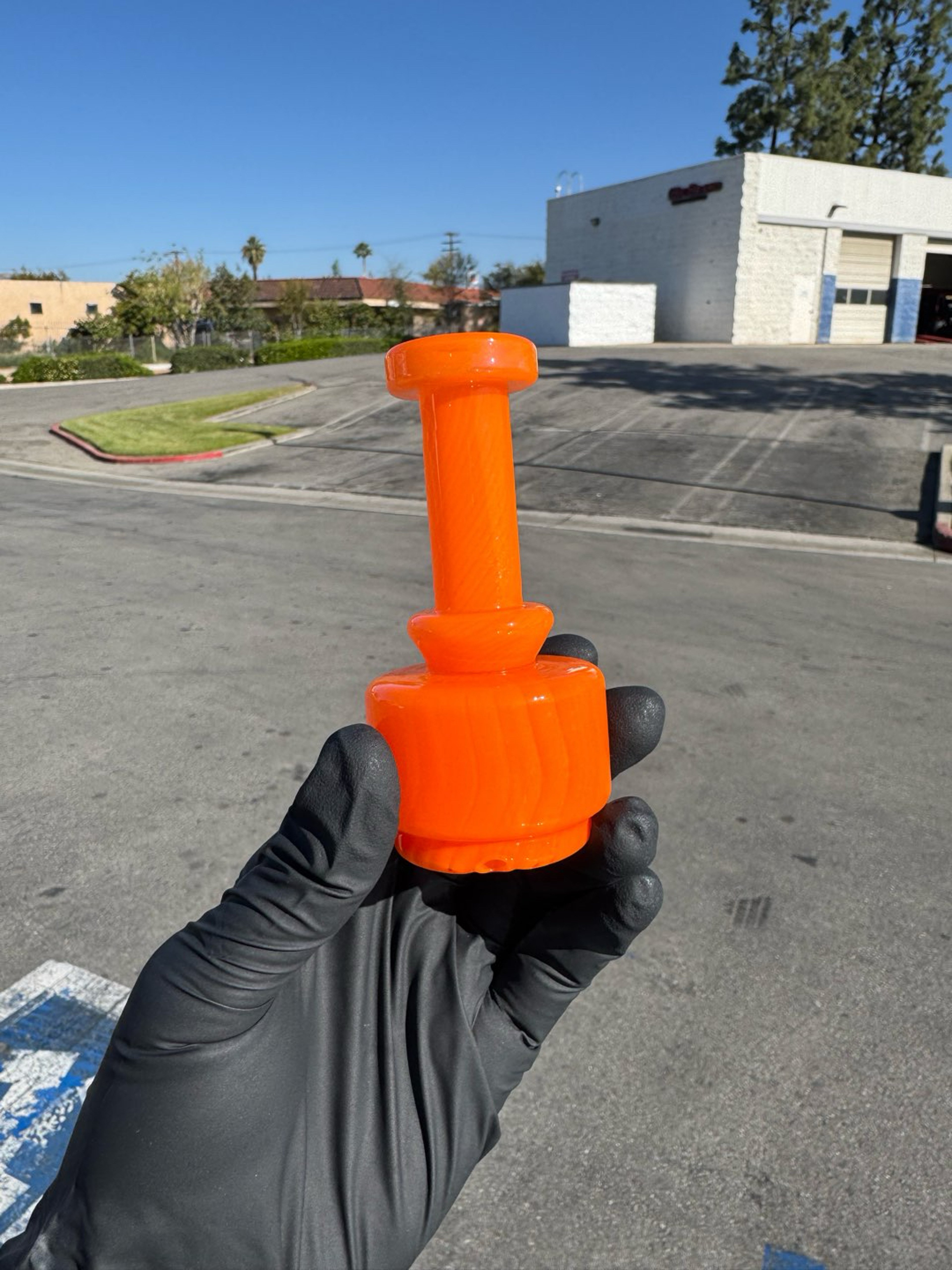 Preview pic of Puffco dry top tokr glass tangerine