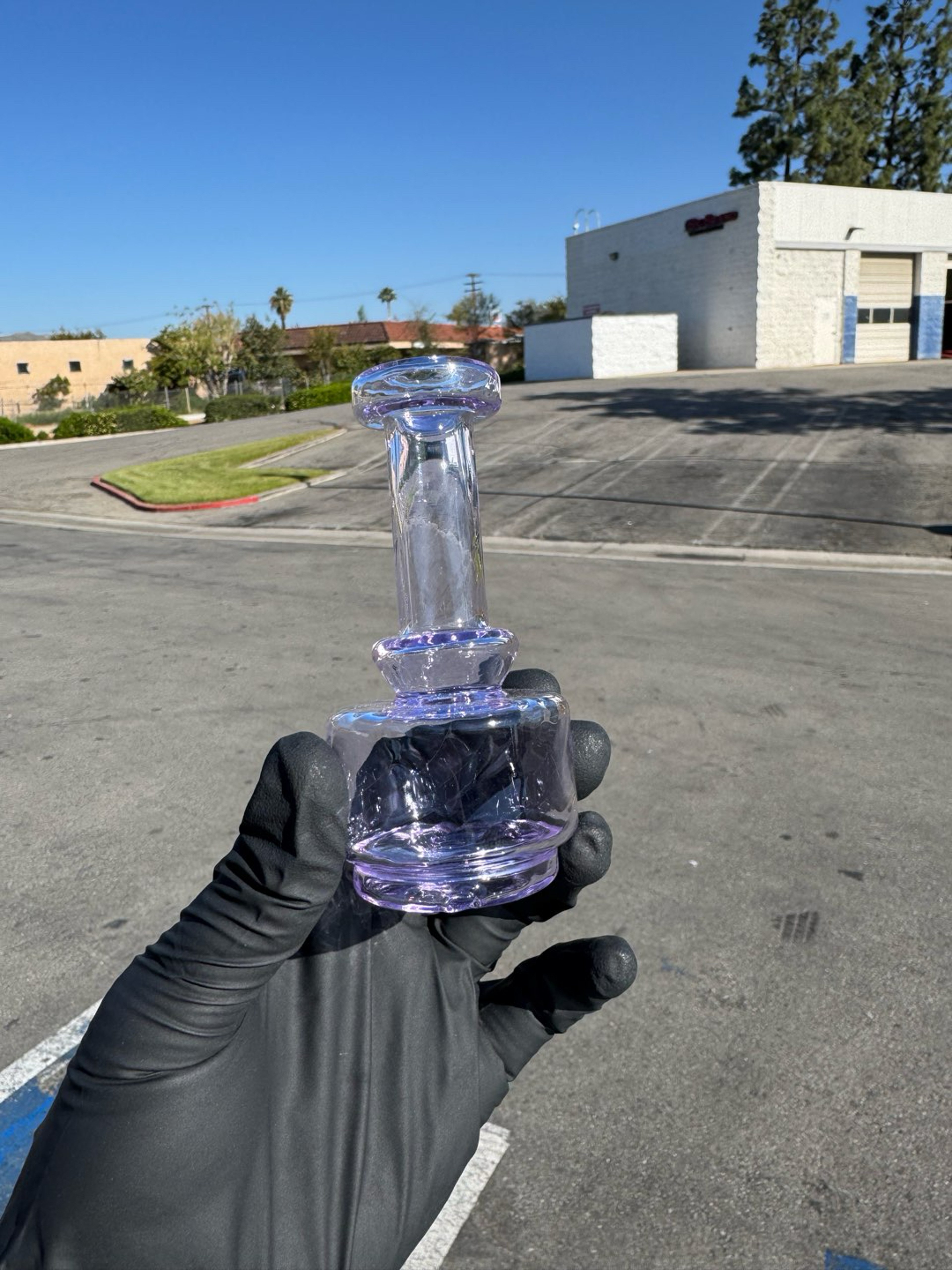 Preview pic of Puffco dry top tokr glass purple