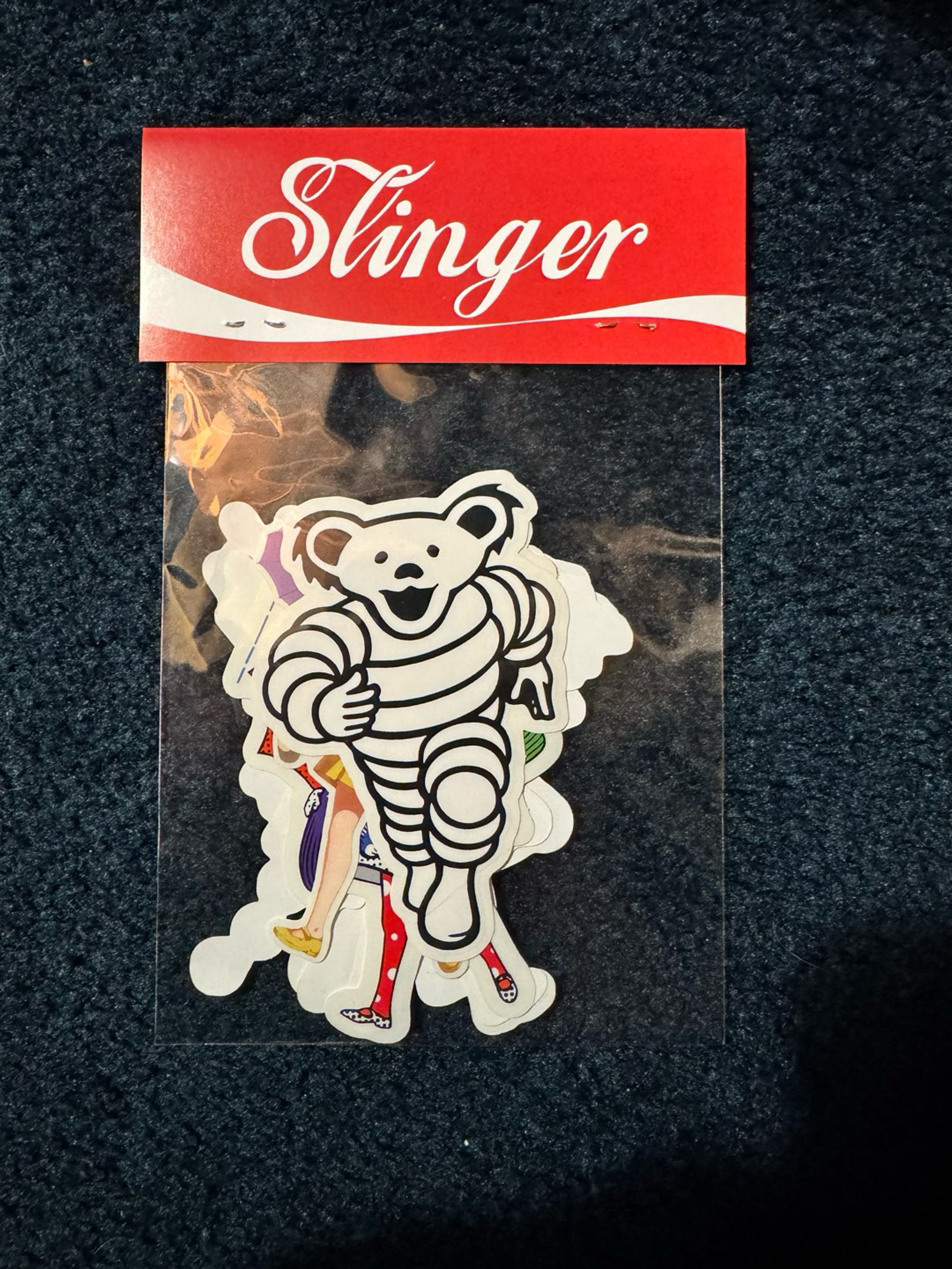 Preview pic of Slinger pack 2 and special Halloween Jason sticker packs
