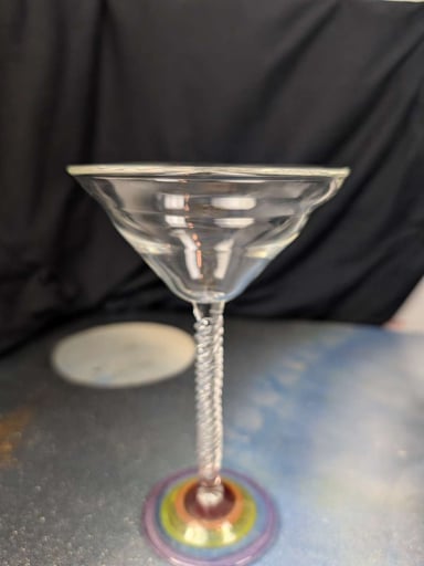 Preview pic of Boro martini glass