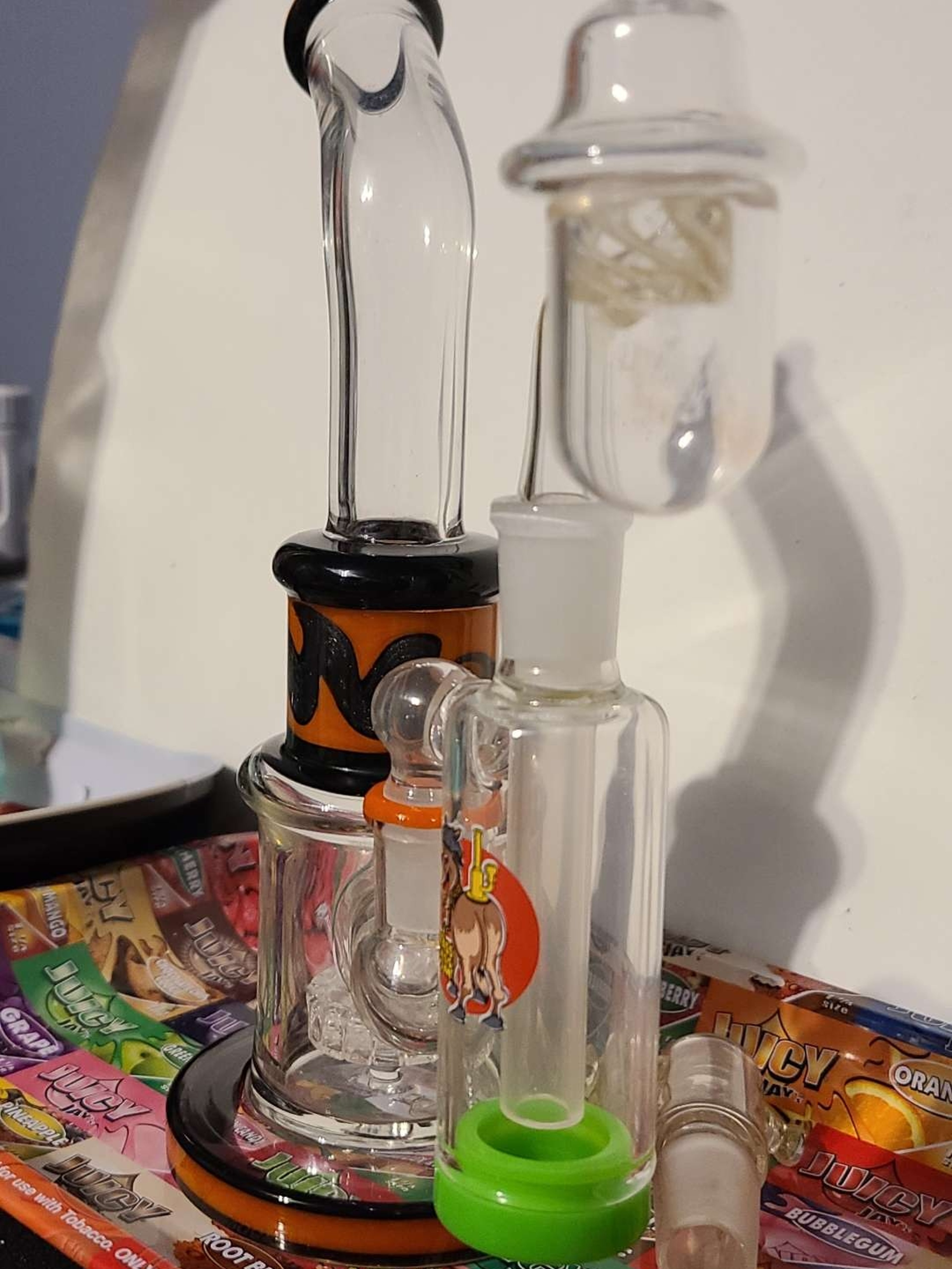 Preview pic of Orange and Black Dab Rig