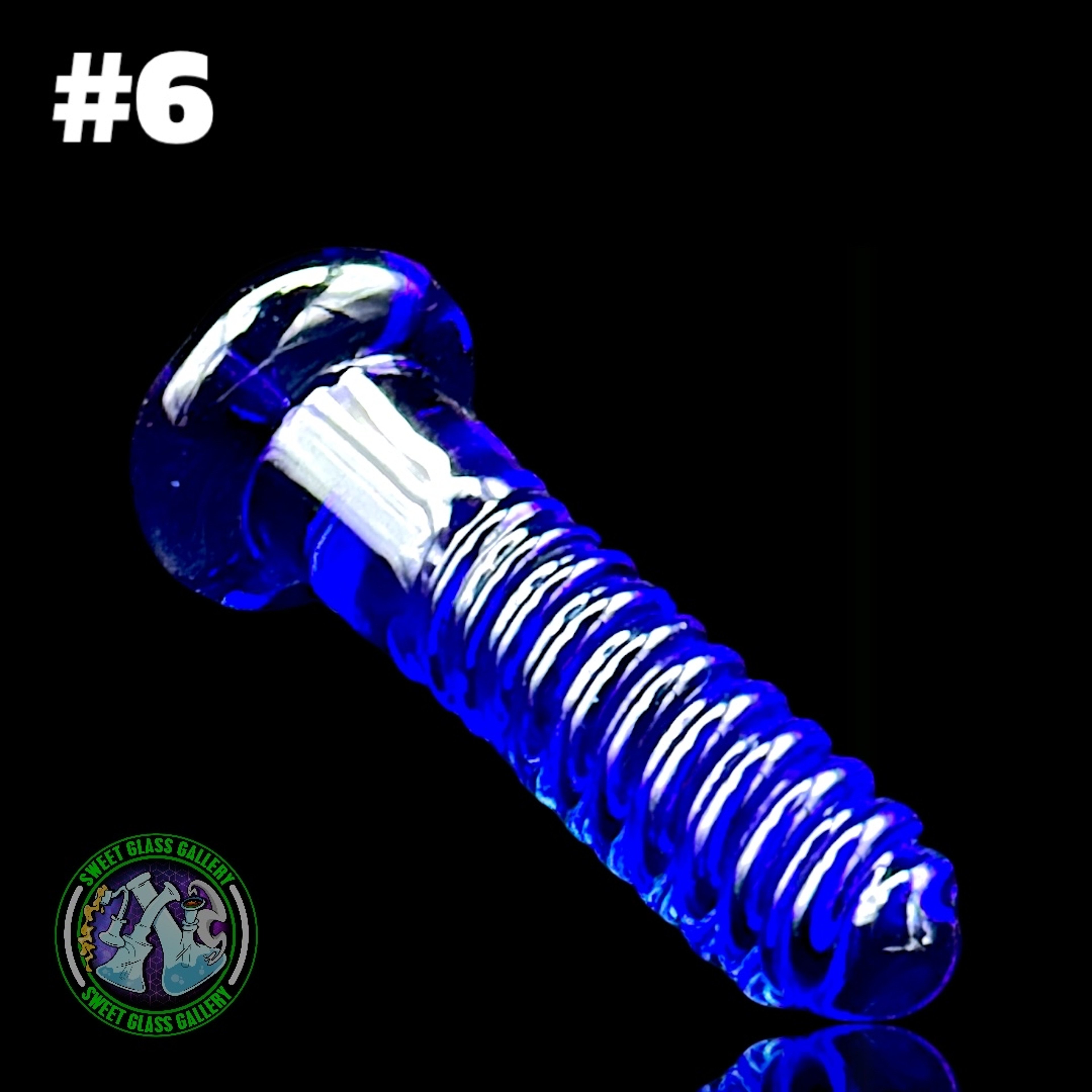 Preview pic of Takoda Madrona - Terp Screw #6 (Cobalt Blue)