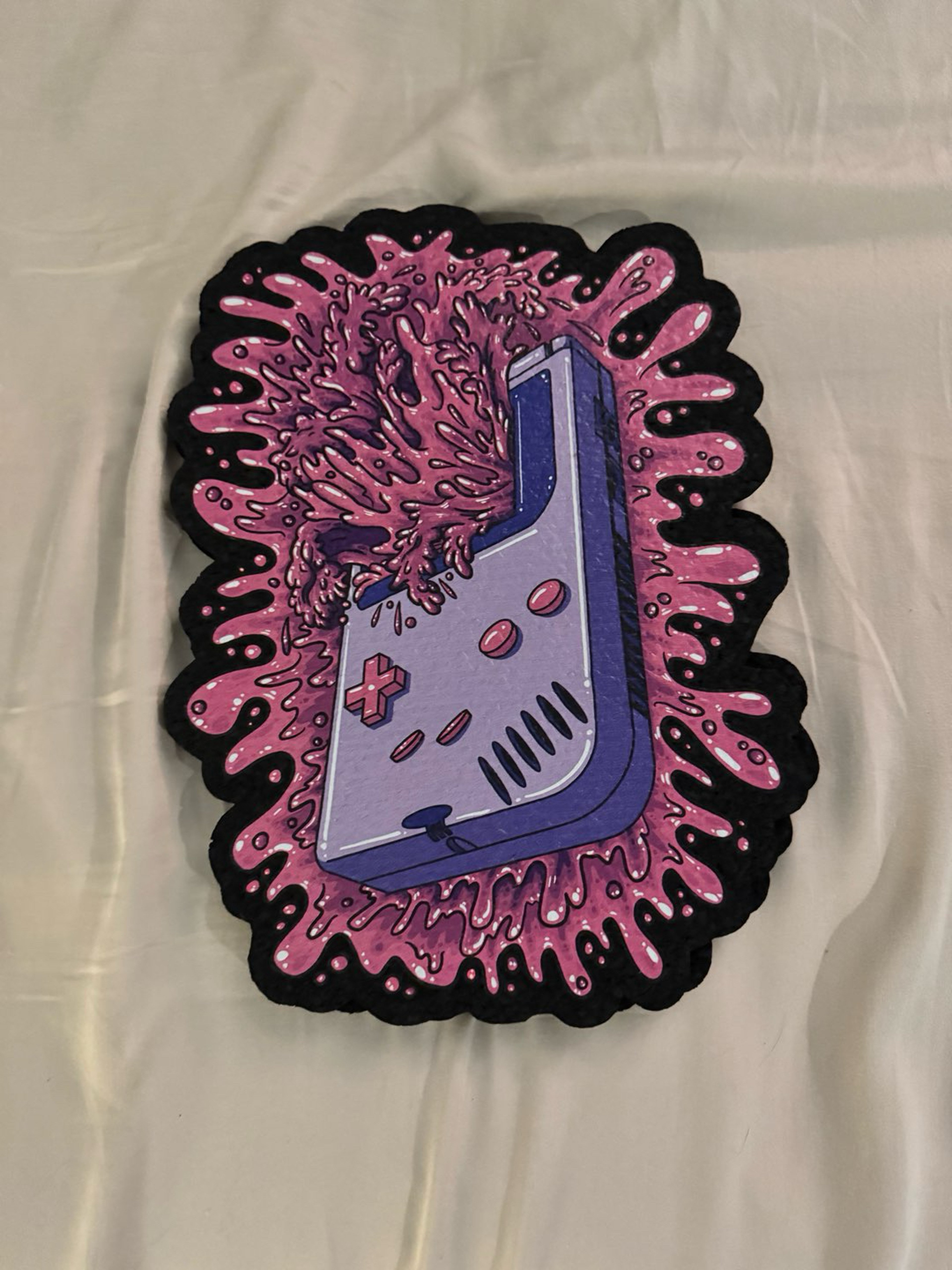 Preview pic of Purple blood game boy by dark mountain cult