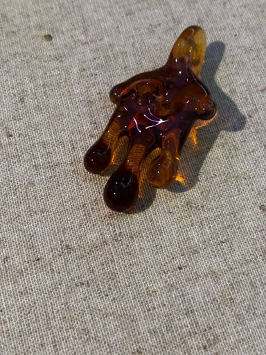 Preview pic of Firefly wax drip pendant