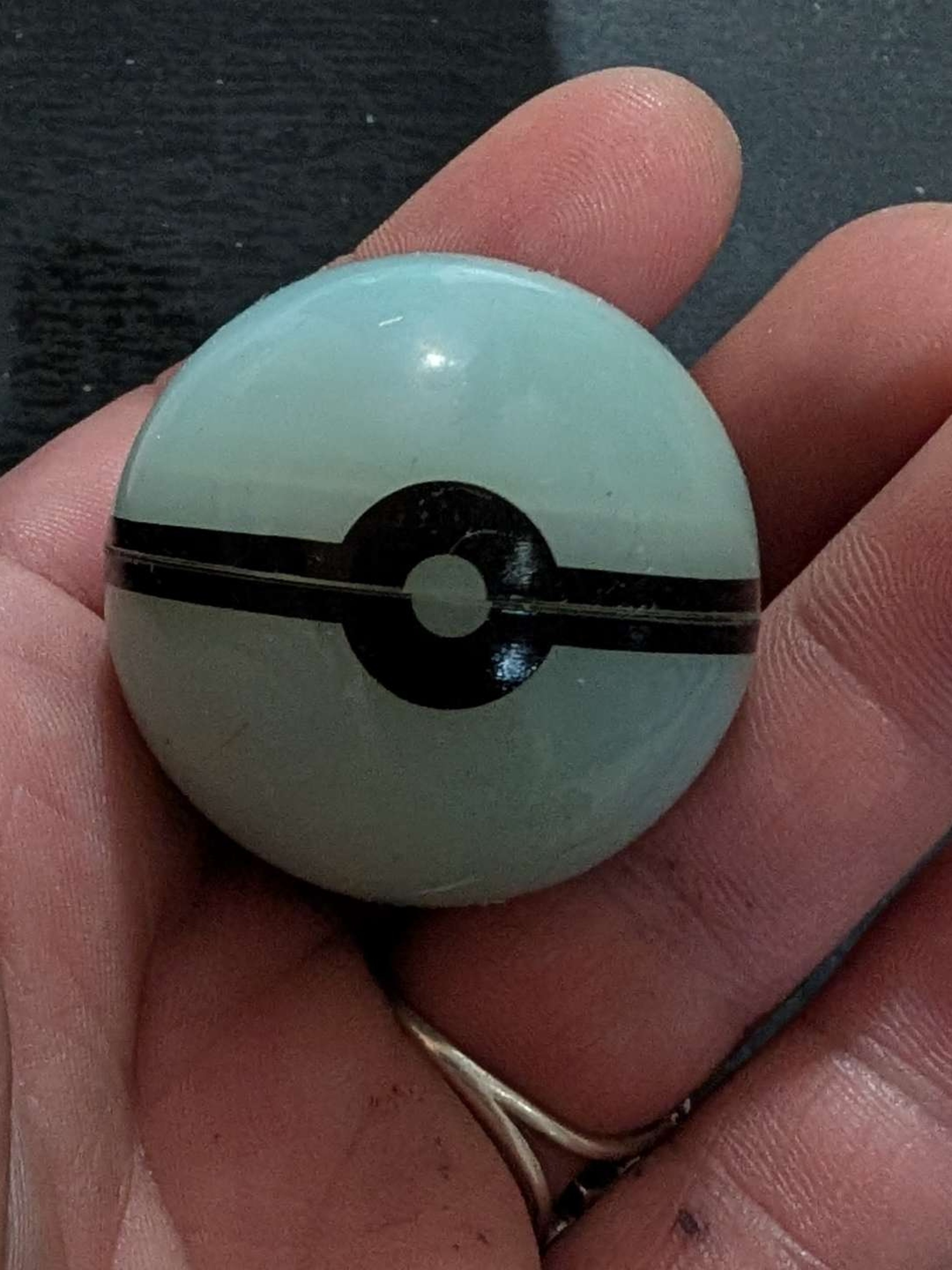 Preview pic of Glow in the dark Pokemon Ball Container