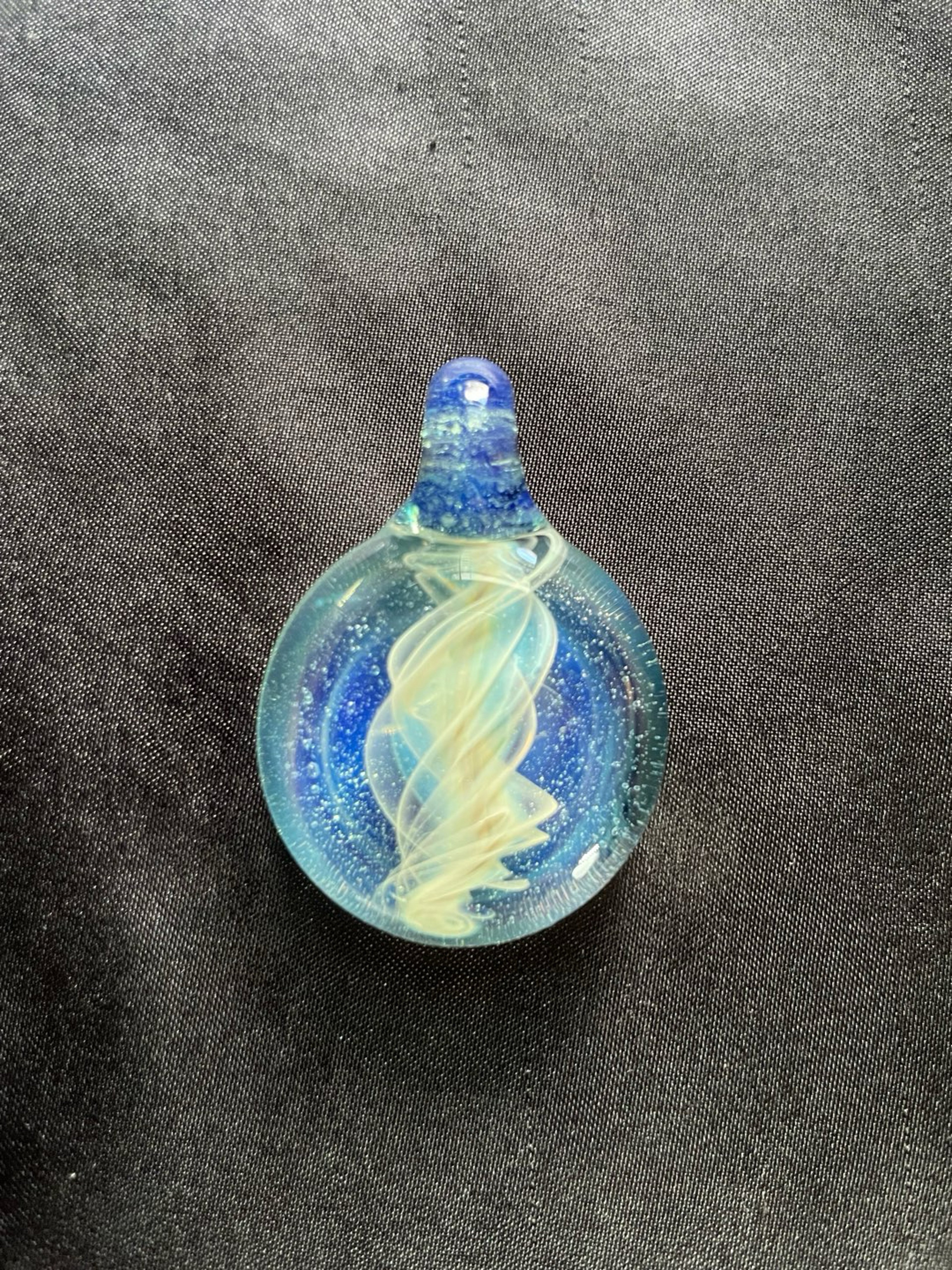 Chapo Glass Fumed Pendant image 0