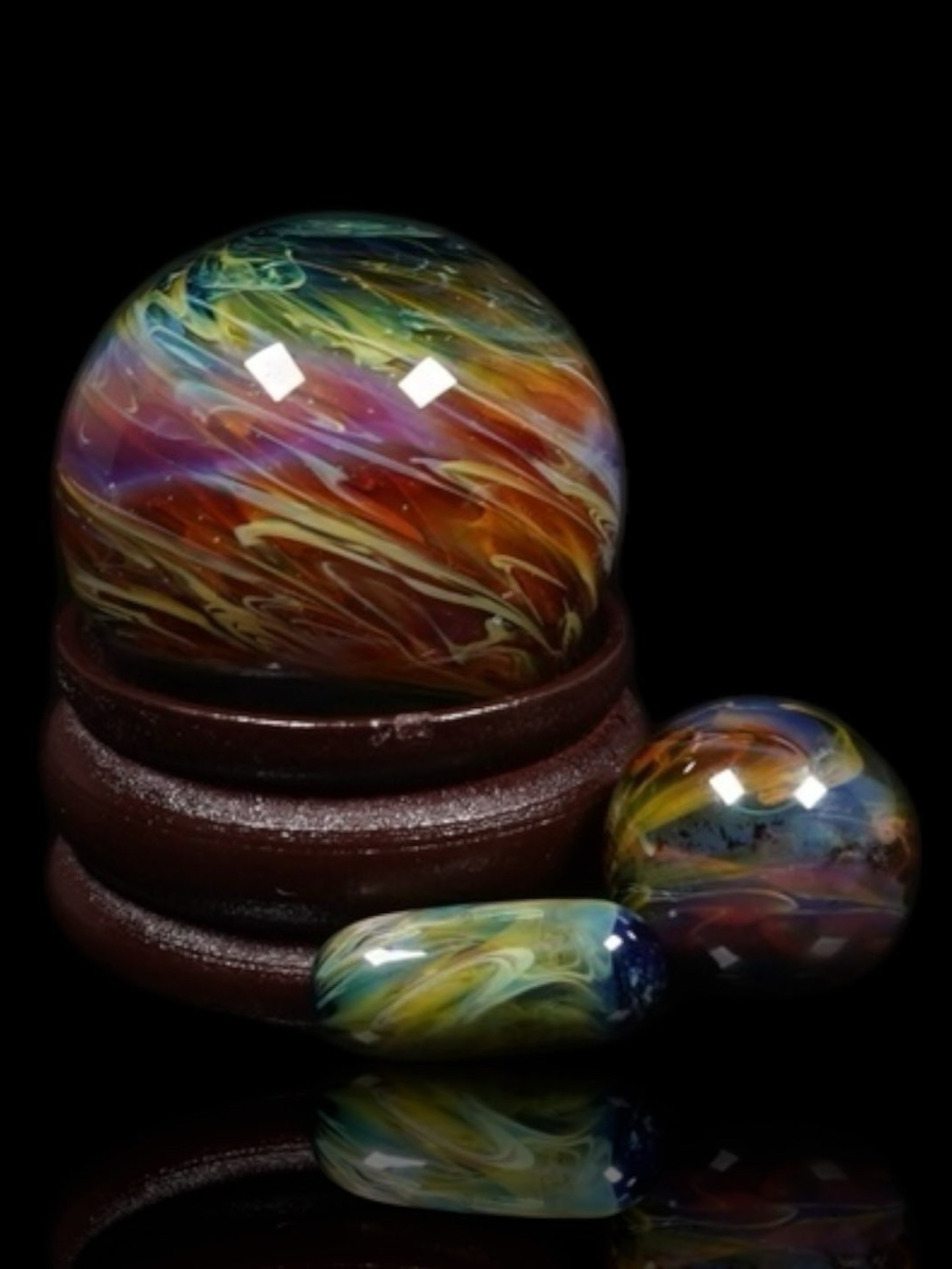 Preview pic of Psylent Glass Cosmo 3-piece set