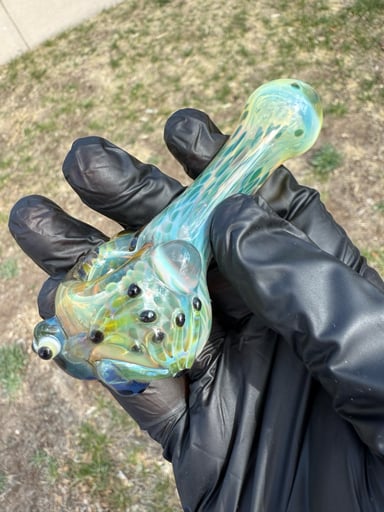 Preview pic of Hiccdog Fumed Frog Spoon