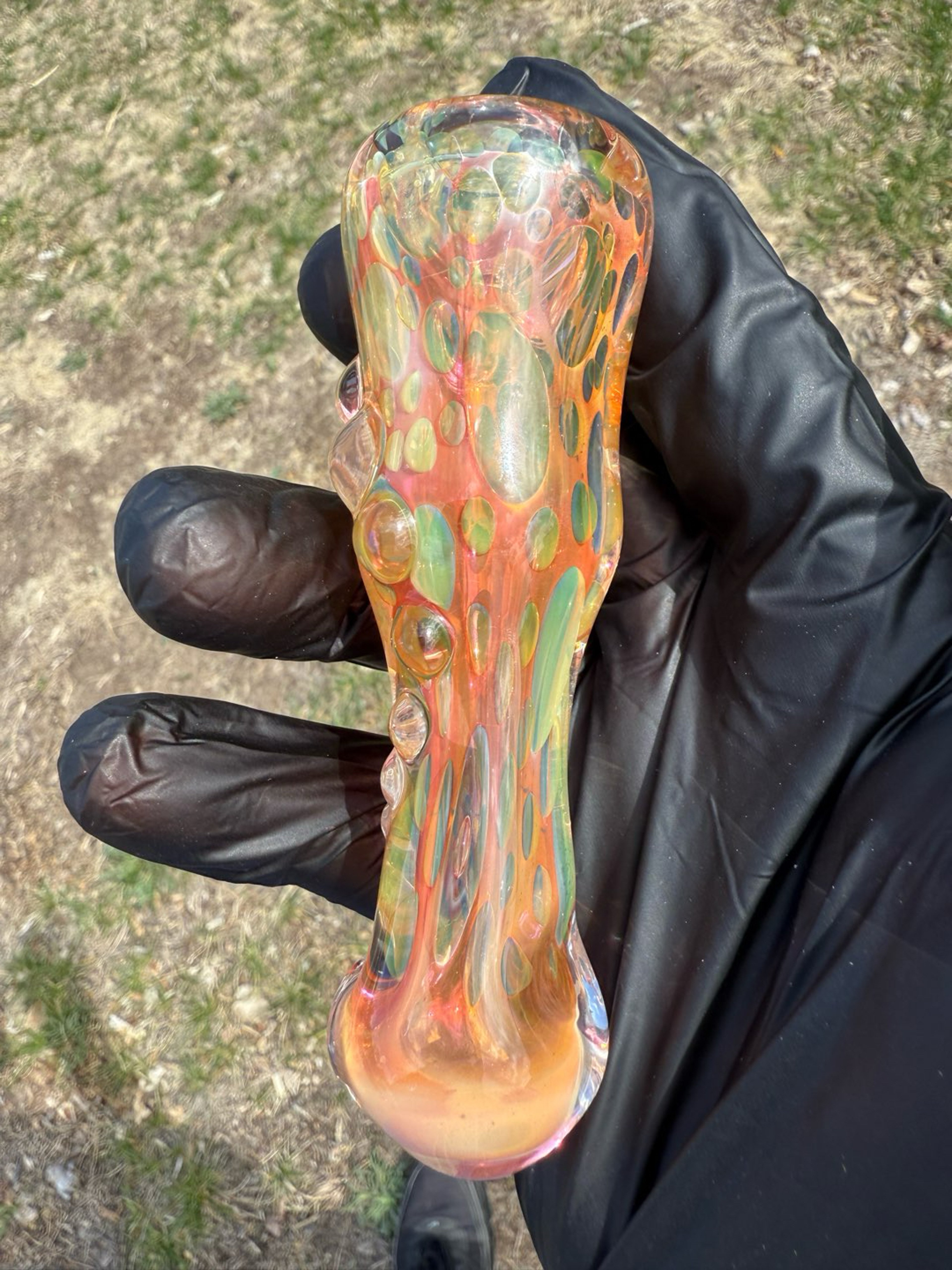 Preview pic of Hiccdog Fumed Tribal Chillum