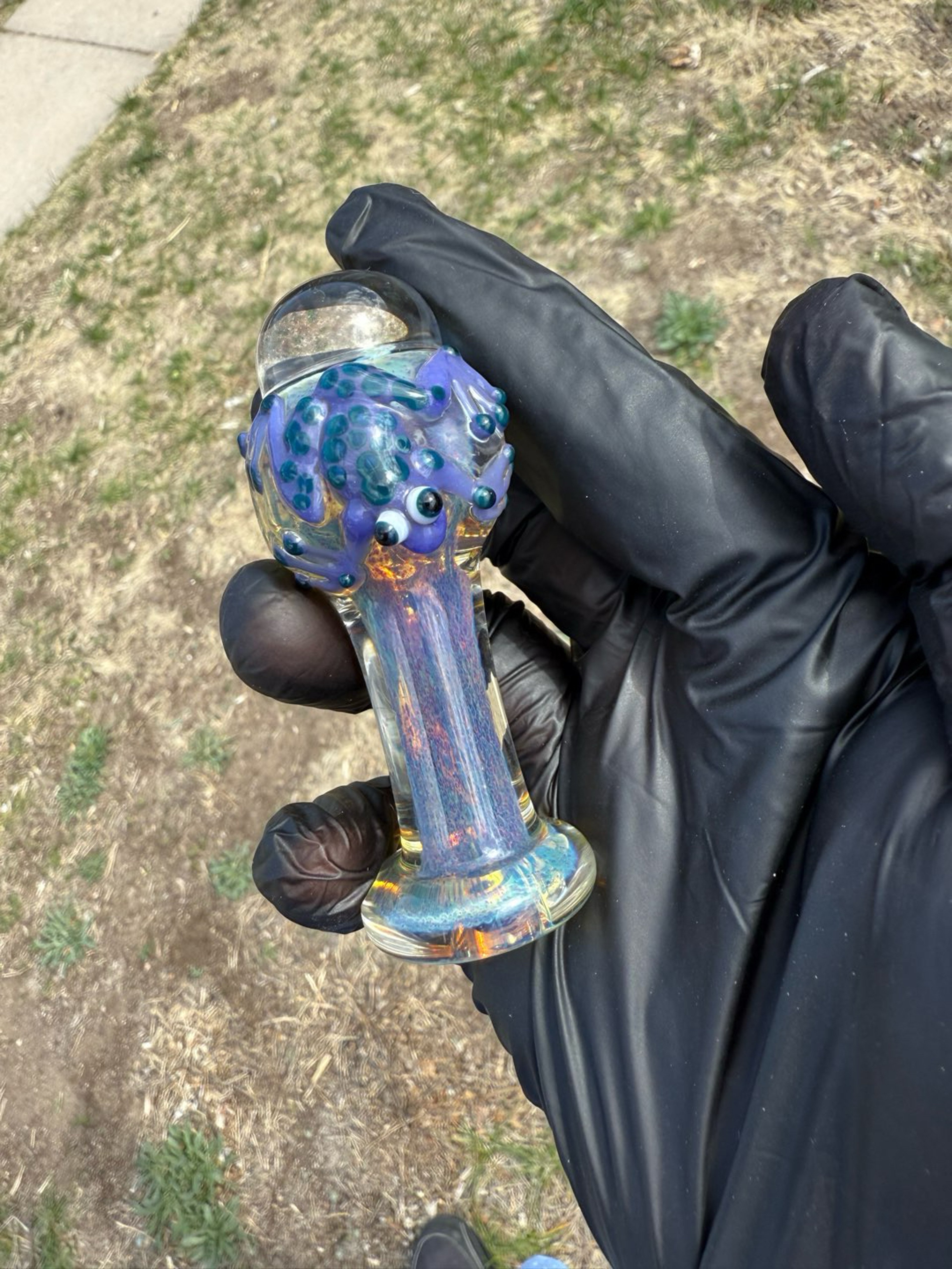 Preview pic of Hiccdog Fumed Frog Spoon